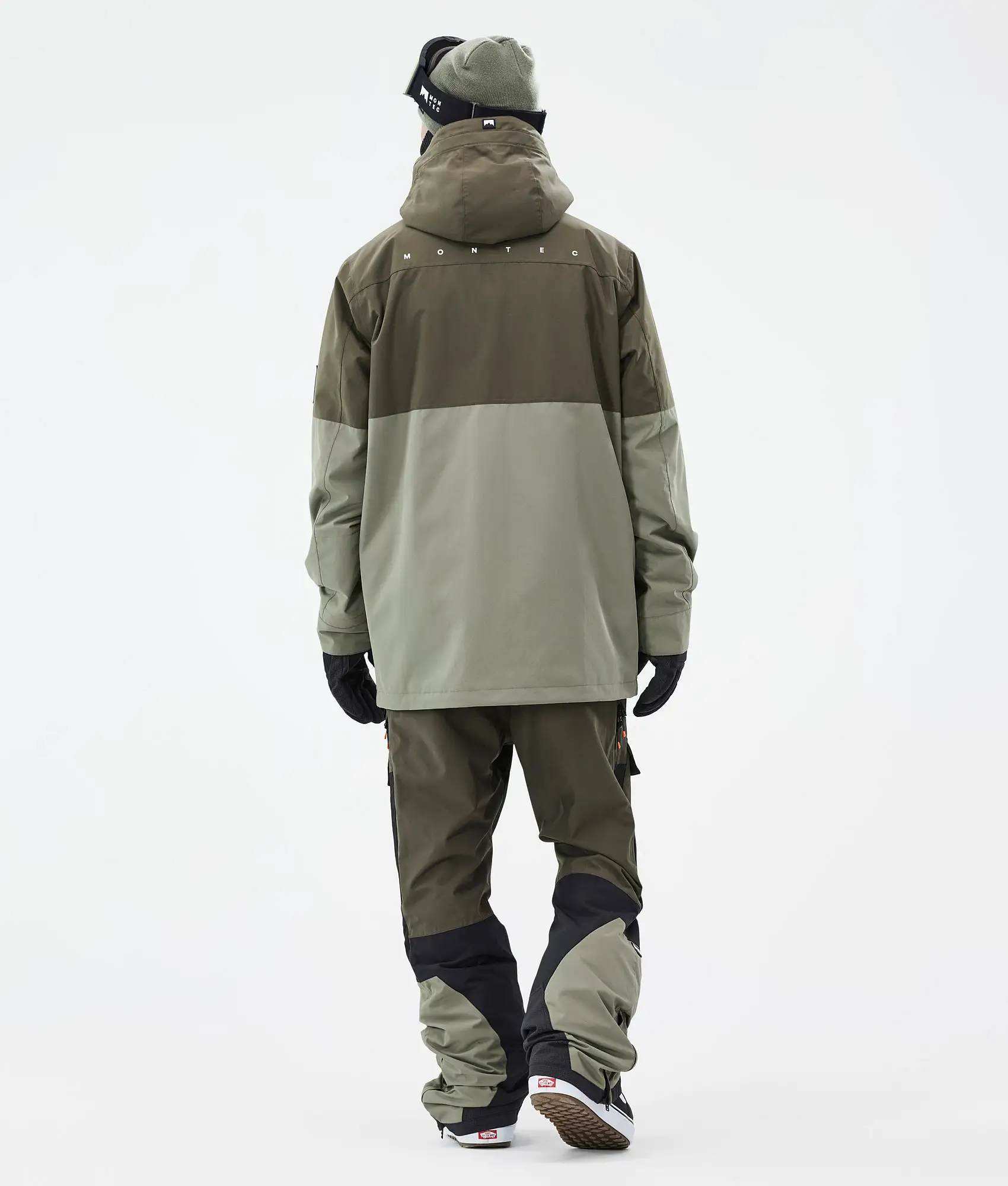 Doom Snowboard Jacket Men Olive Green/Black/Greenish