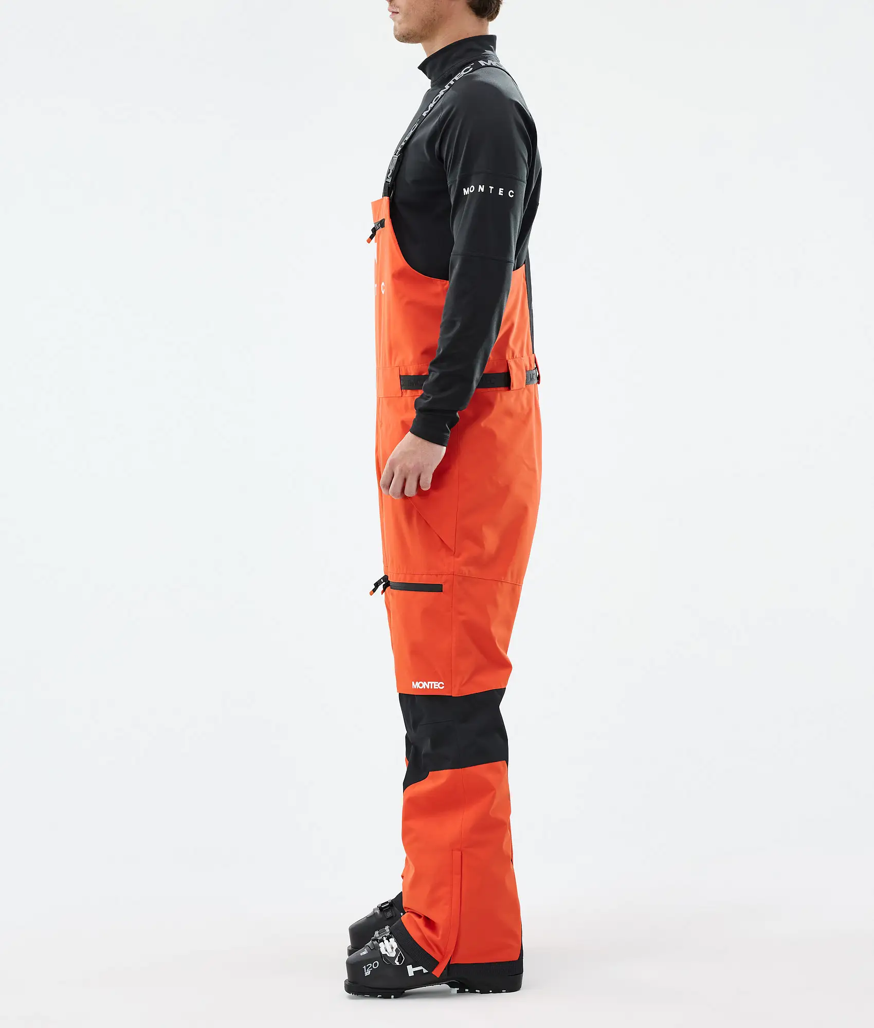 Arch Ski Pants Men Orange/Black