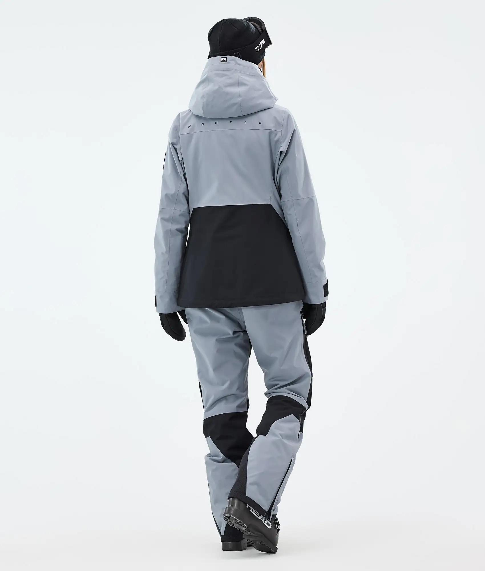 Moss W Ski Jacket Women Soft Blue/Black