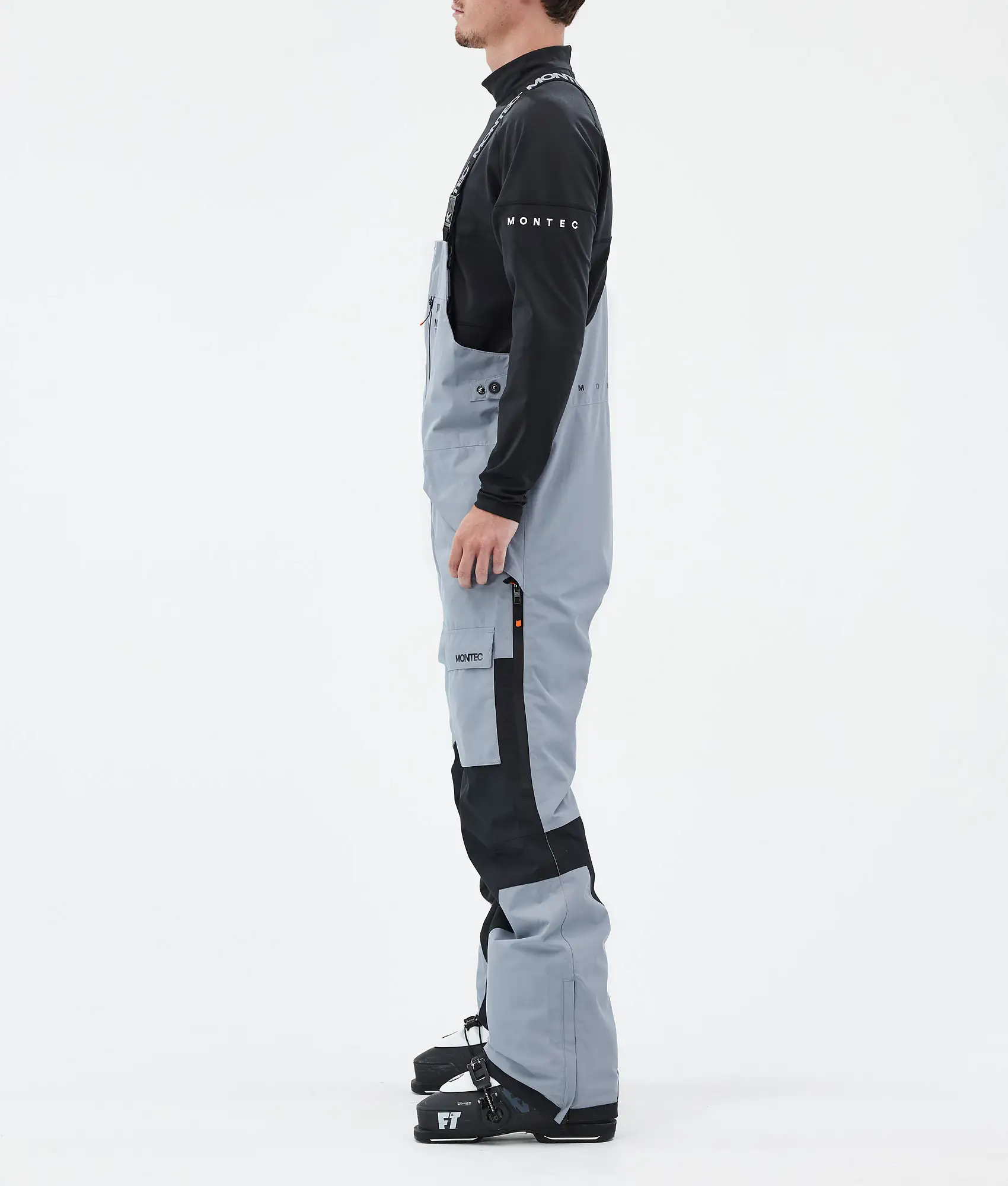 Fawk Ski Pants Men Soft Blue/Black