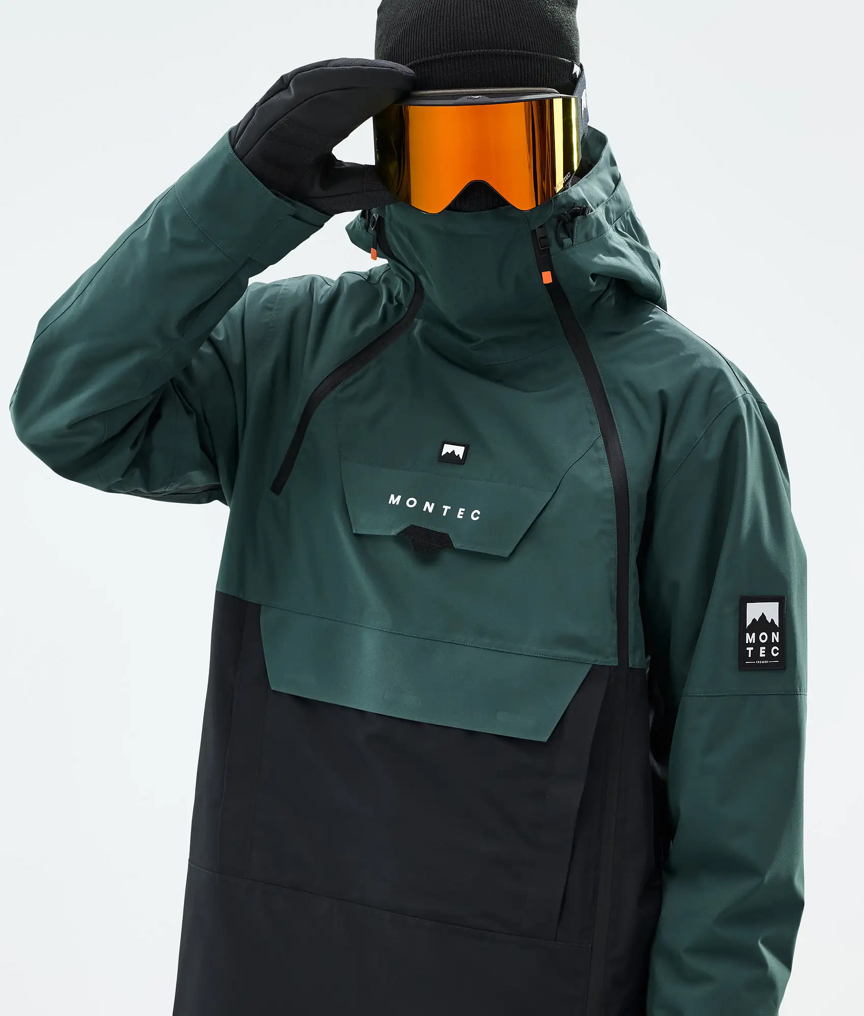 Doom Snowboard Jacket Men Dark Atlantic/Black Renewed