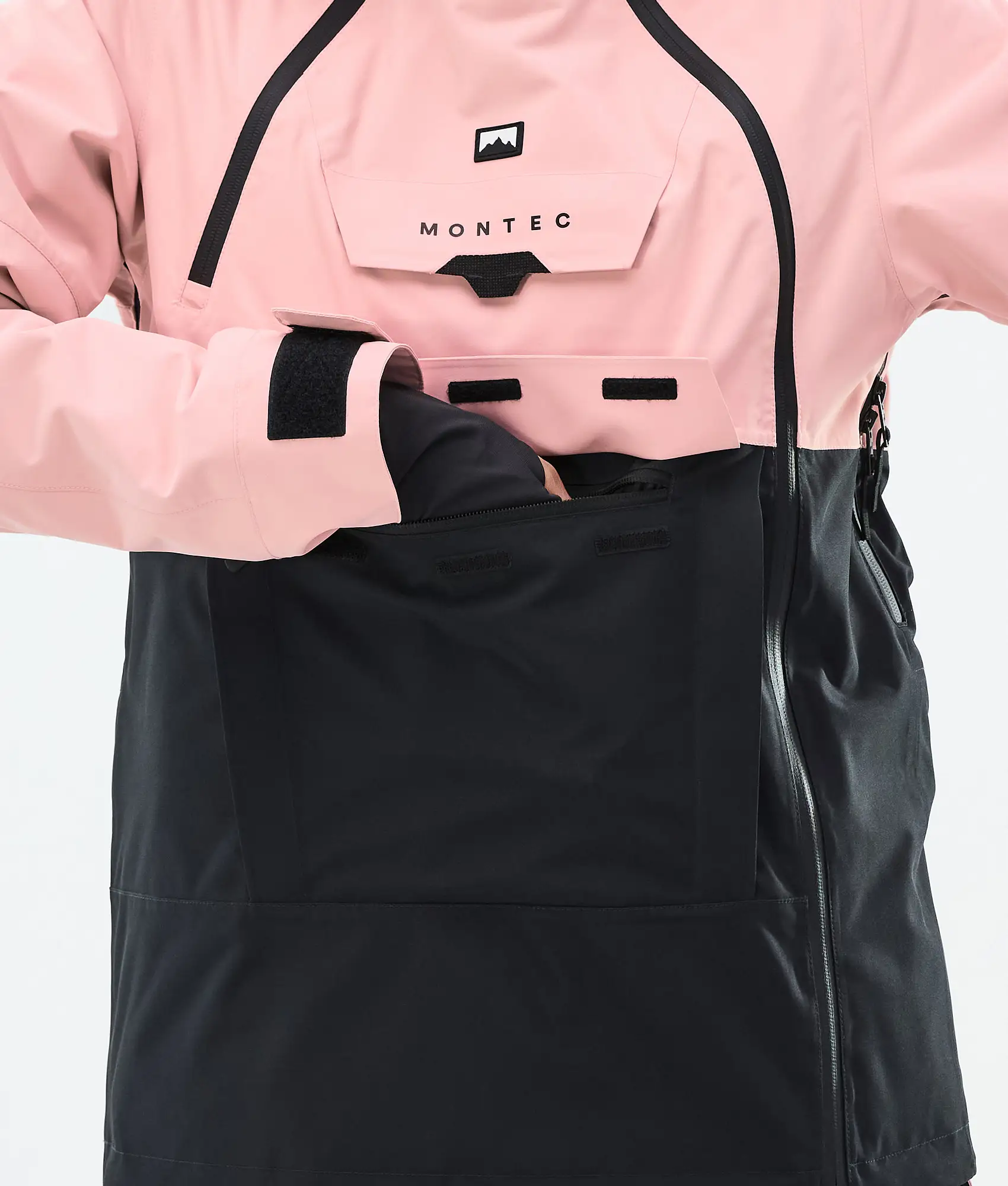 Doom W Snowboard Jacket Women Soft Pink/Black