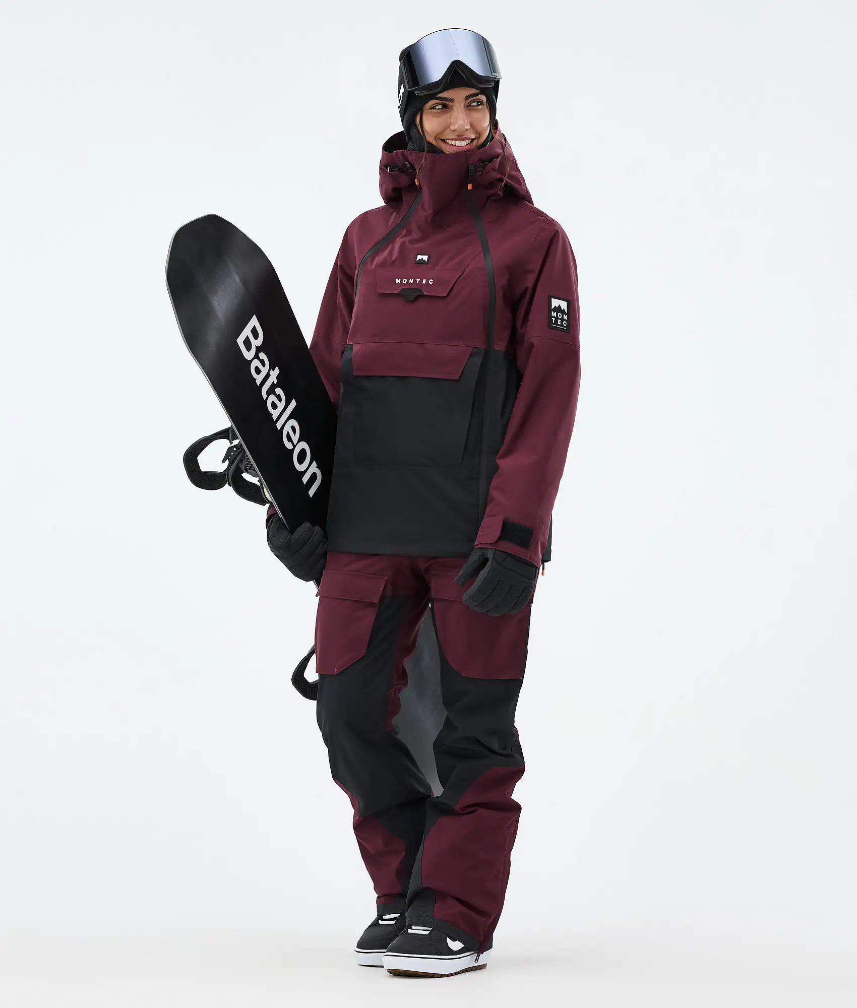 Fawk W Snowboard Pants Women Burgundy/Black