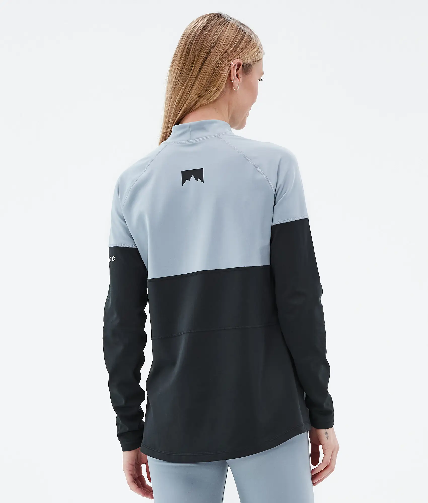 Alpha W Base Layer Top Women Soft Blue/Black