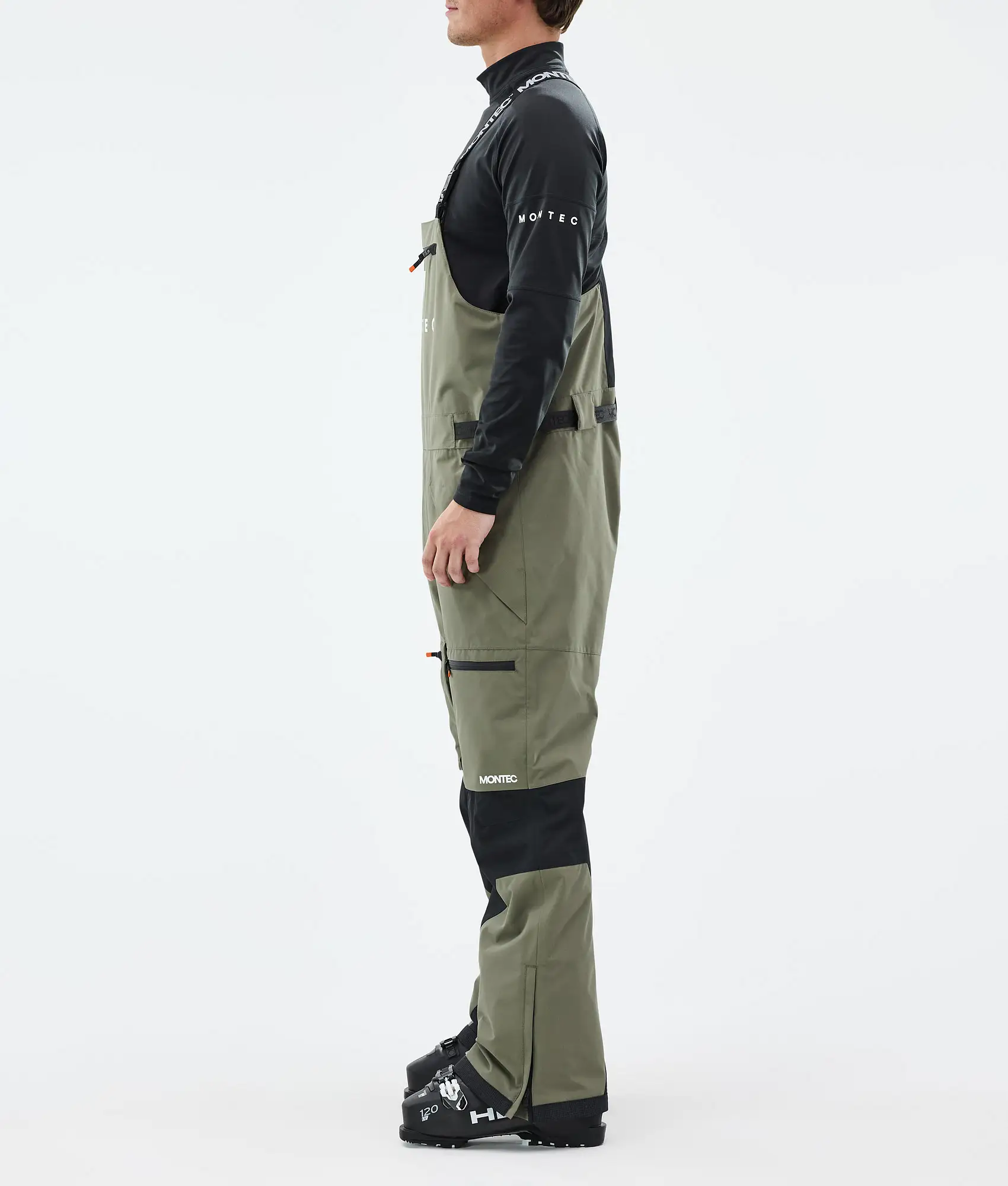 Arch Ski Pants Men Greenish/Black