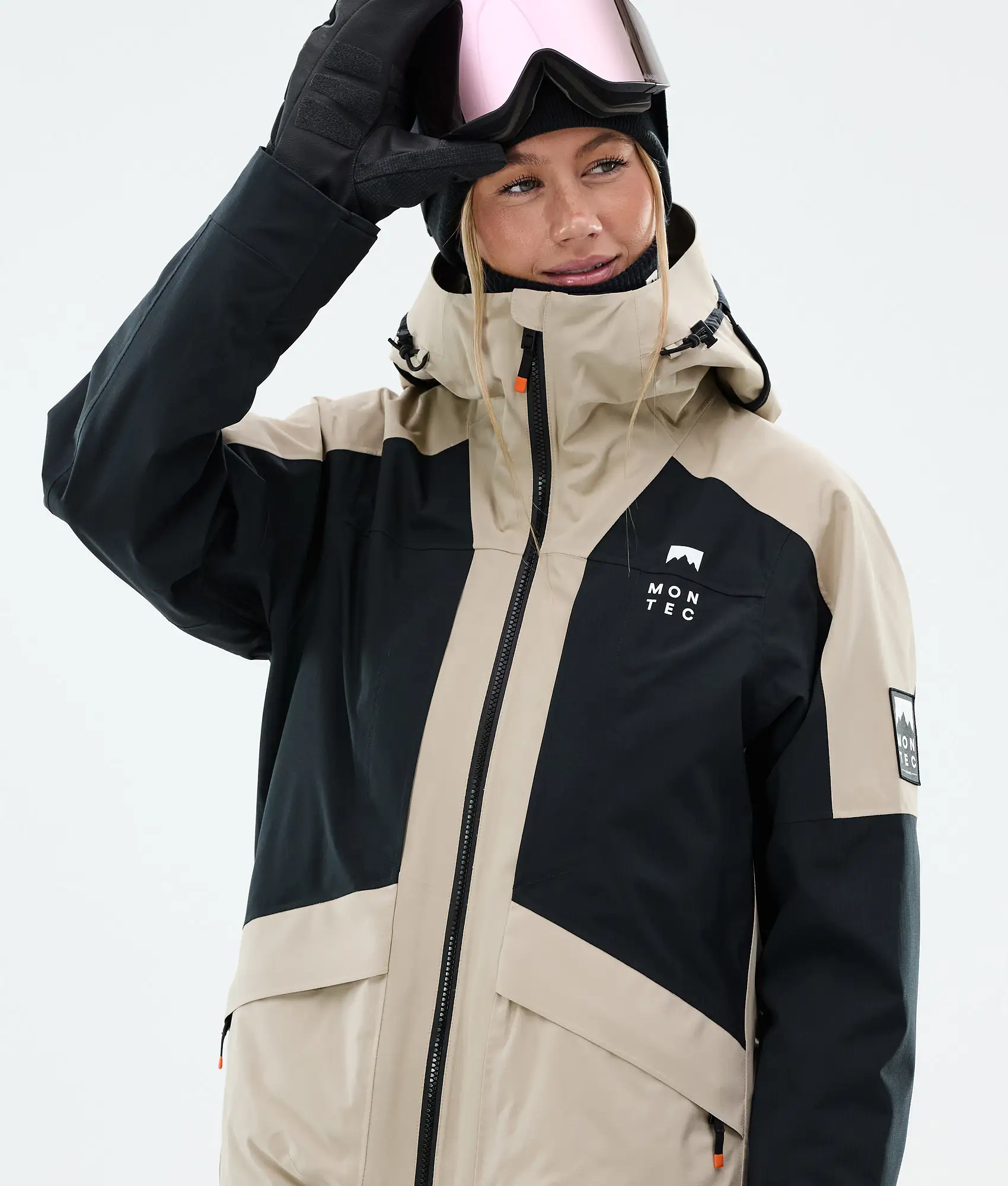 Morpheus W Snowboard Jacket Women Sand/Black