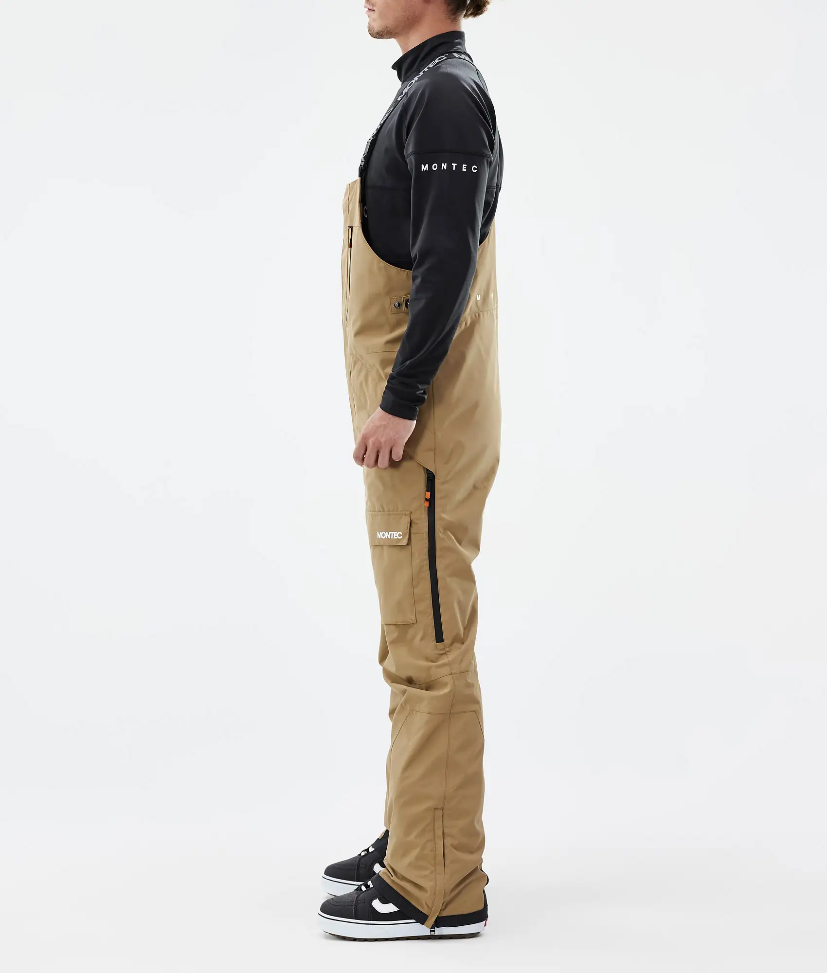 Fawk Snowboard Pants Men Gold