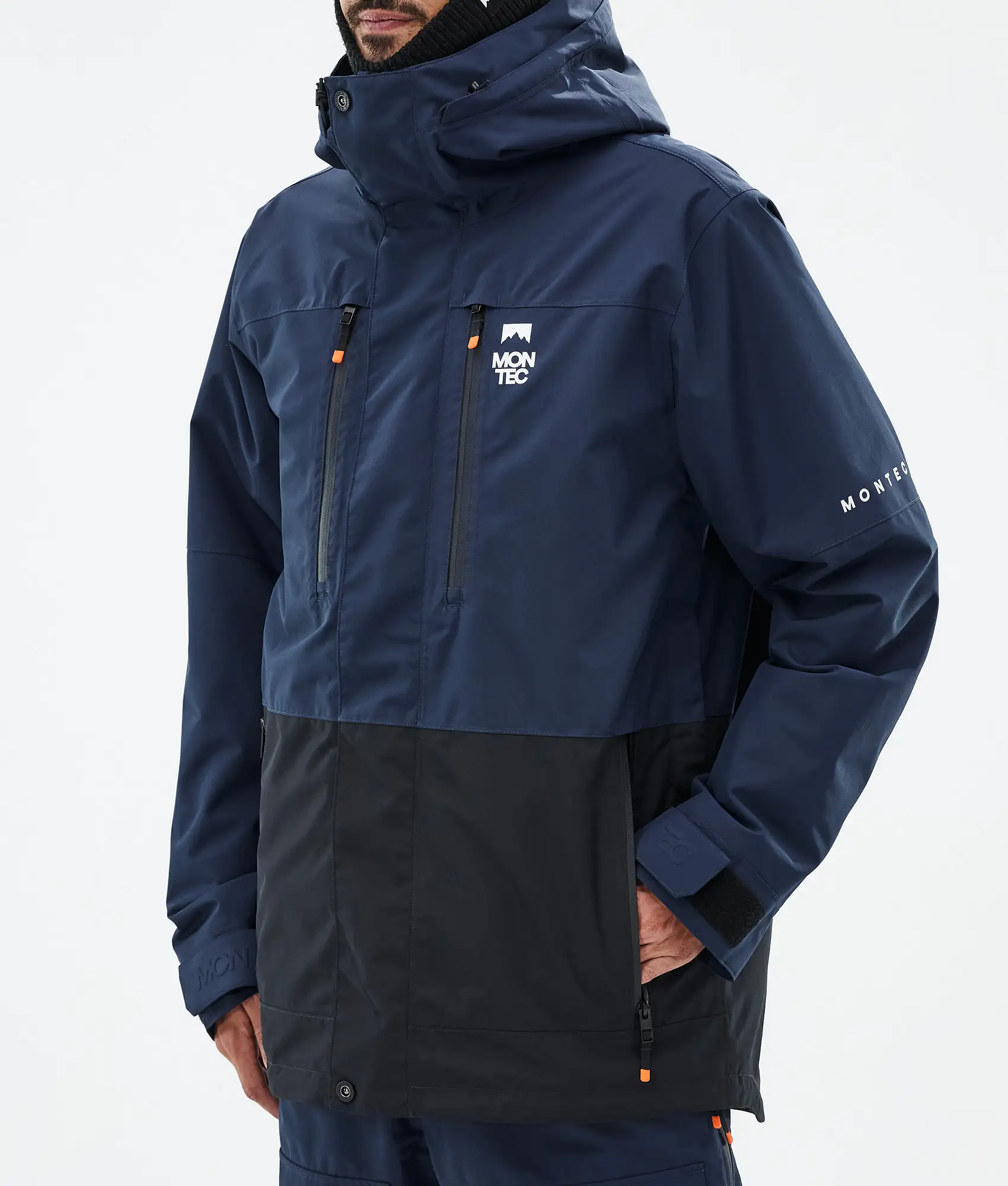 Fawk Ski Jacket Men Dark Blue/Black