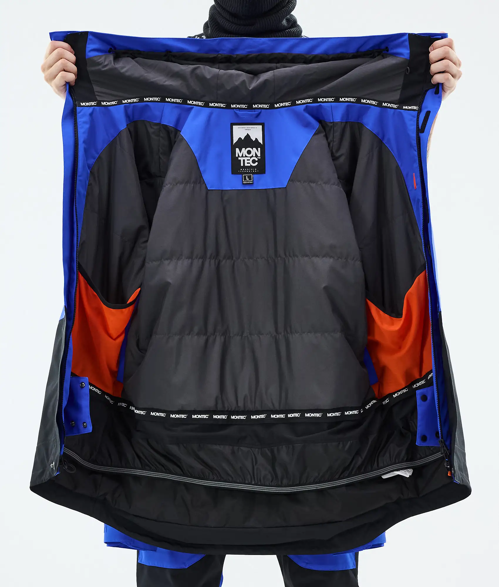 Fawk Snowboard Jacket Men Cobalt Blue/Black