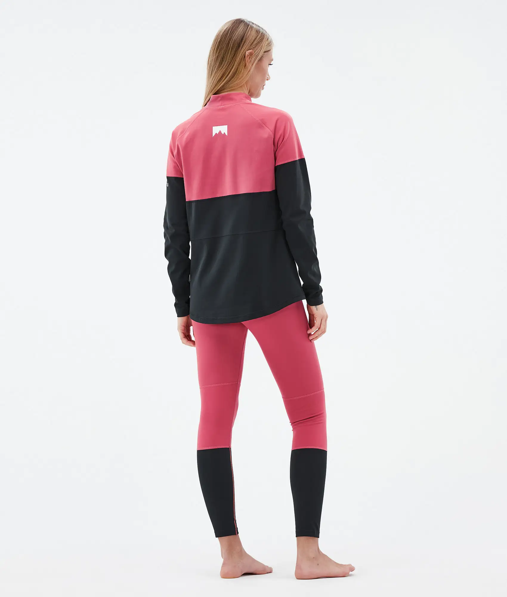 Alpha W Base Layer Pant Women Light Red/Black