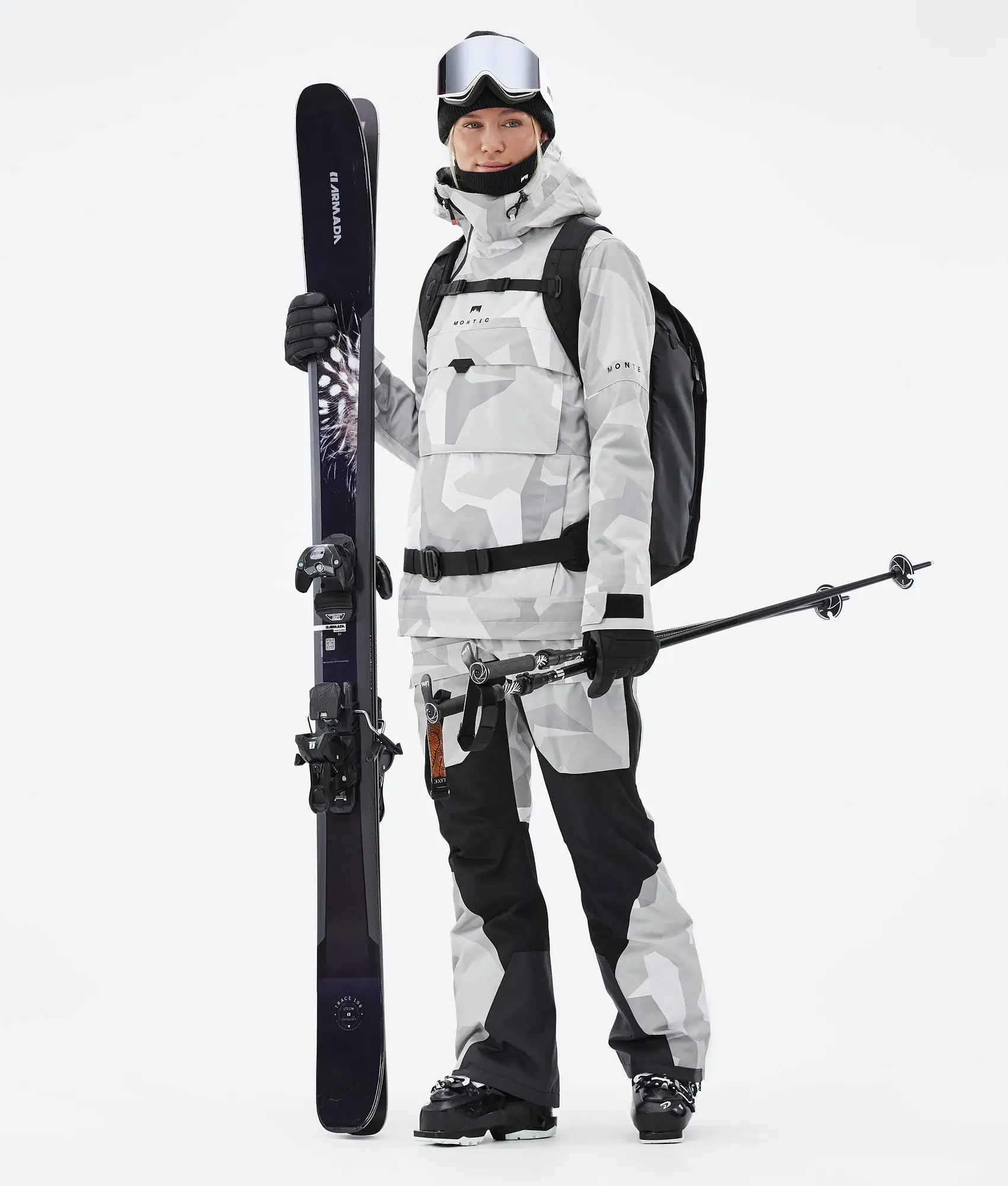 Dune W Ski Jacket Women Snow Camo