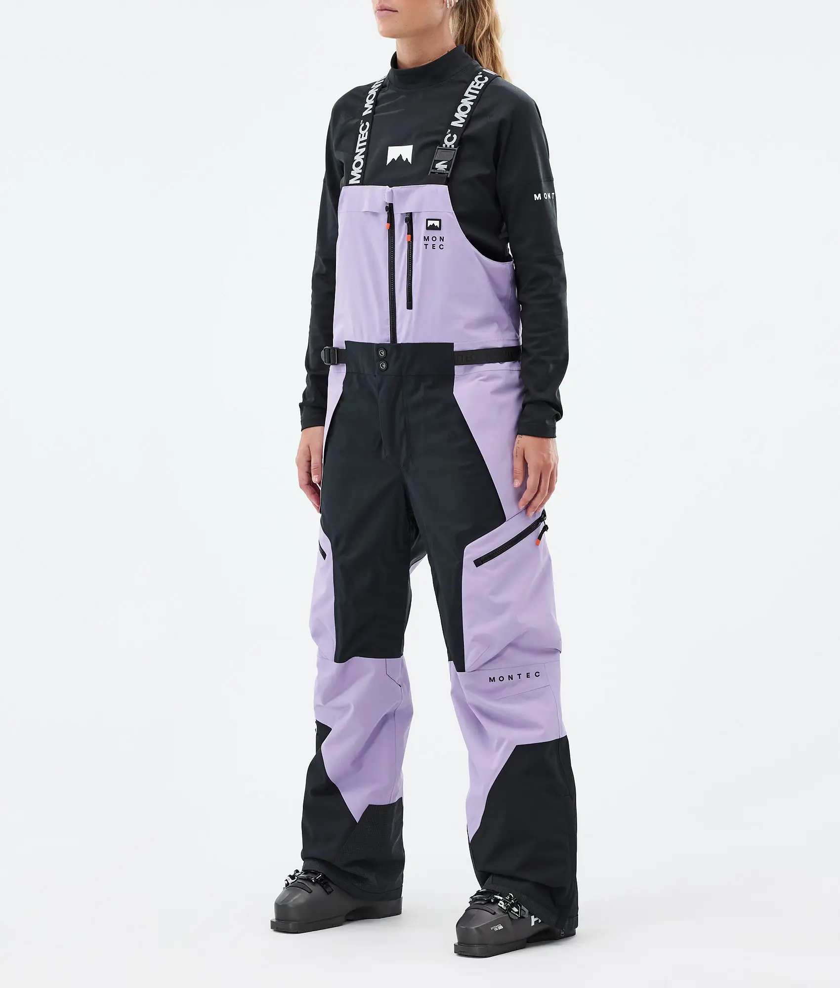 Dozer W Ski Pants Women Faded Violet/Black