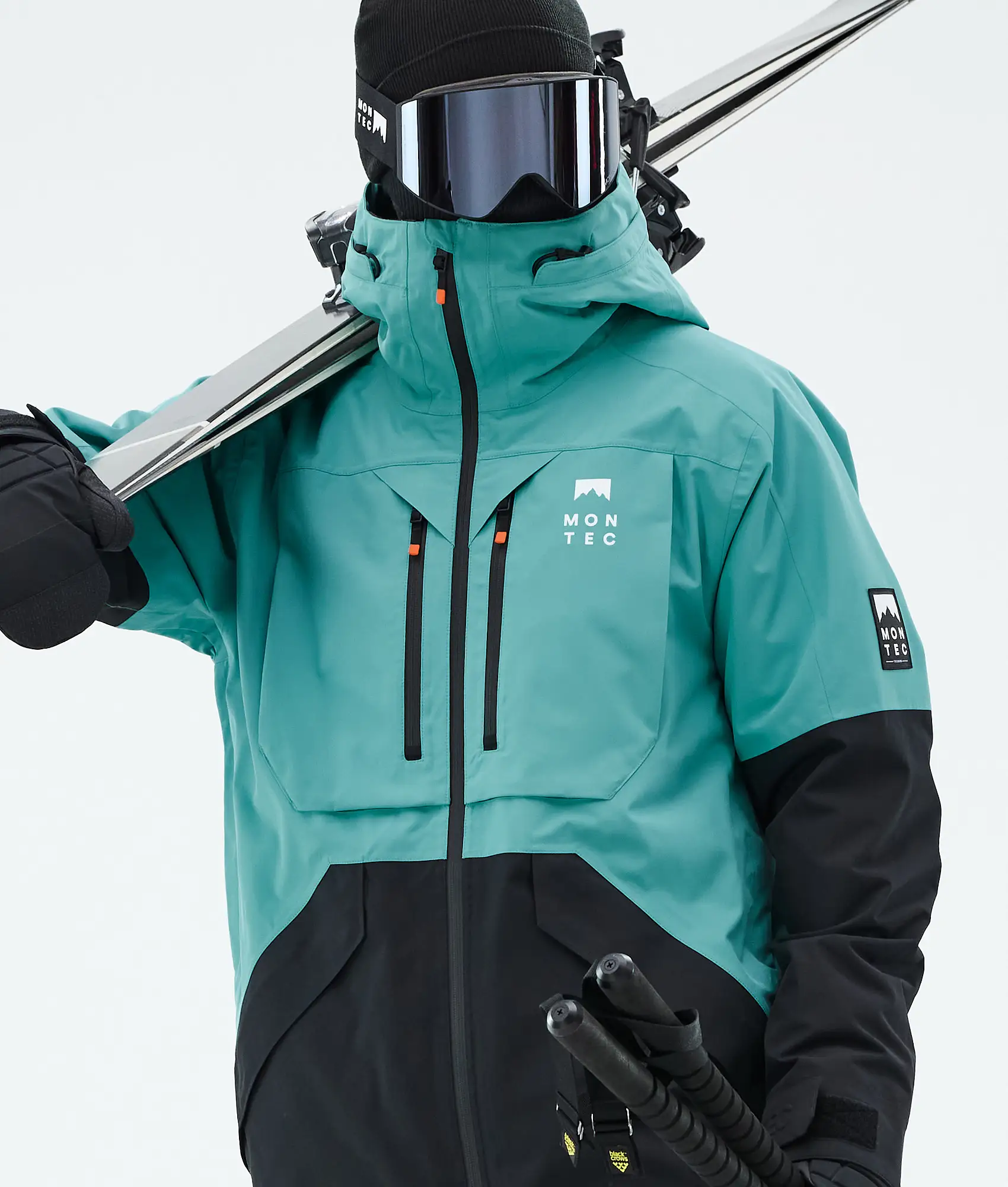 Arch Ski Jacket Men Turquoise/Black