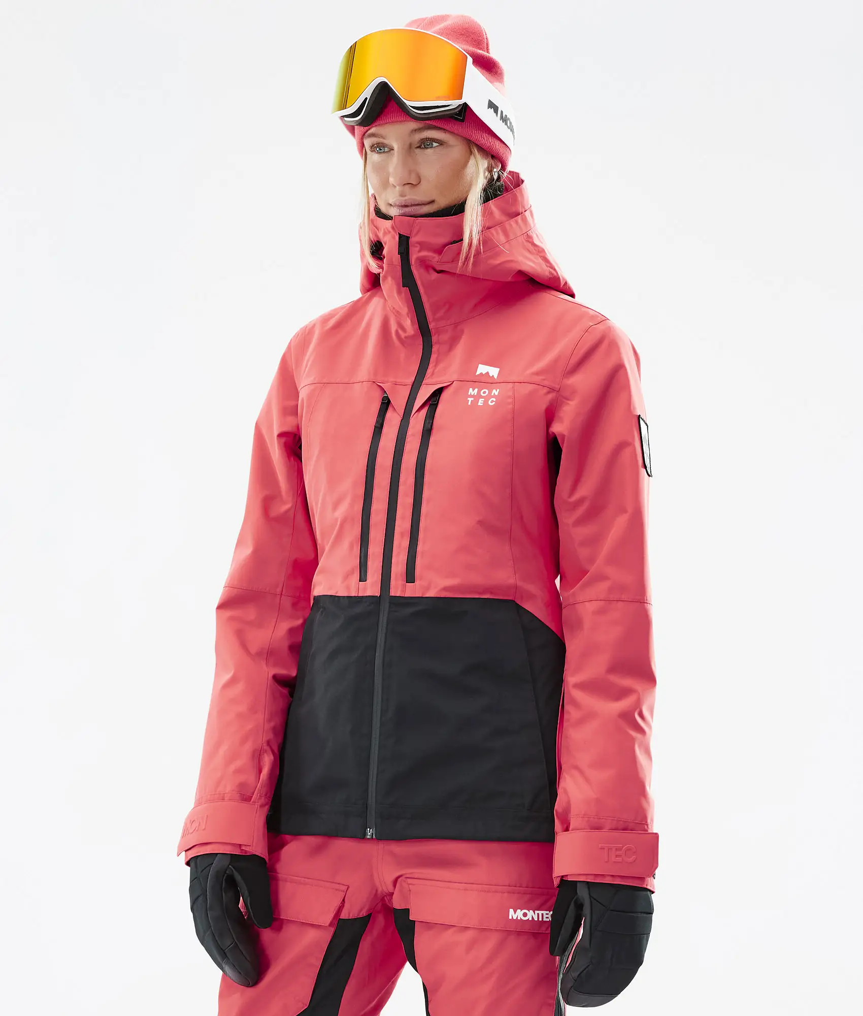 Moss W Snowboard Jacket Women Coral/Black Renewed
