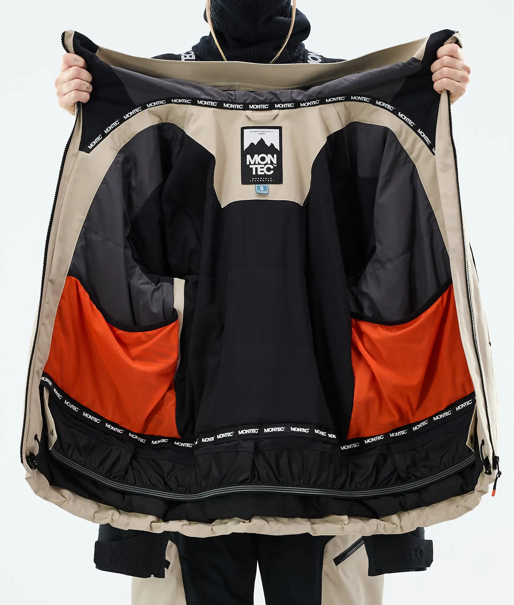 Morpheus W Ski Jacket Women Sand/Black