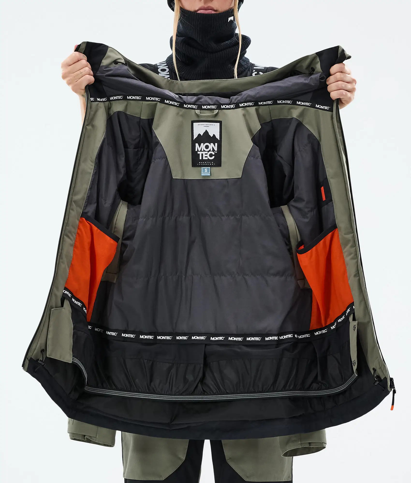 Moss W Ski Jacket Women Greenish/Black