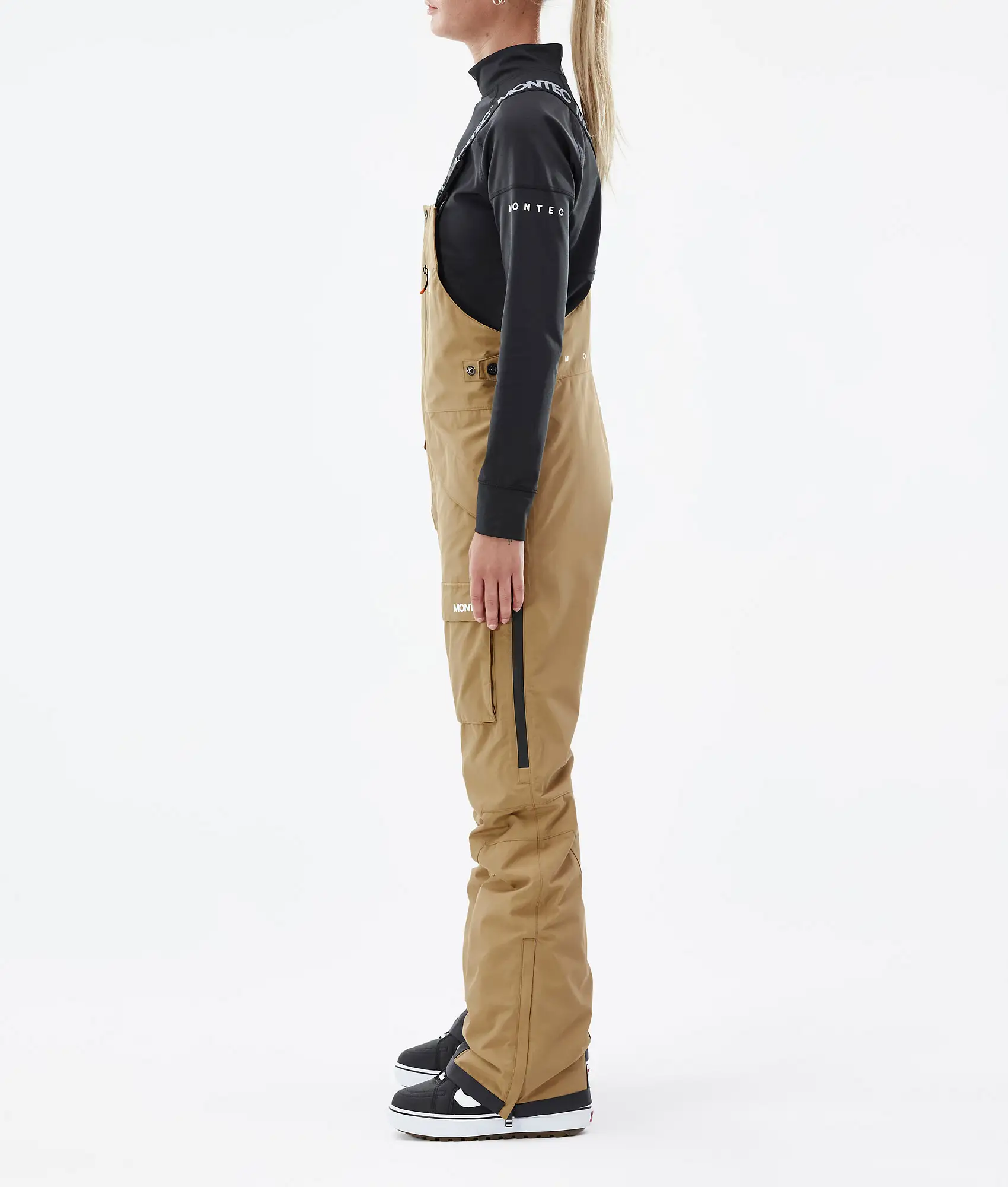Fawk W Snowboard Pants Women Gold