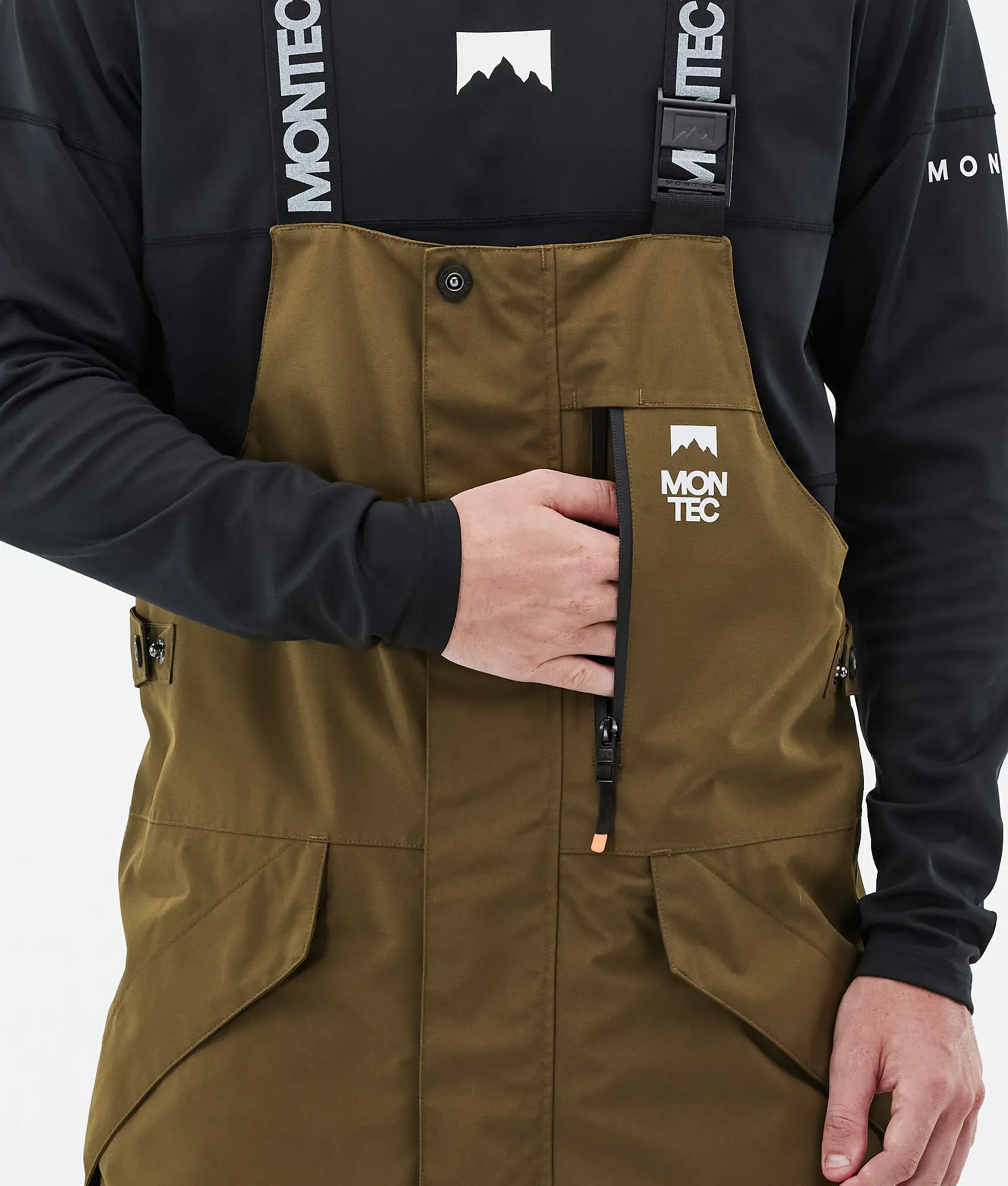 Fawk Snowboard Pants Men Fatigue/Black