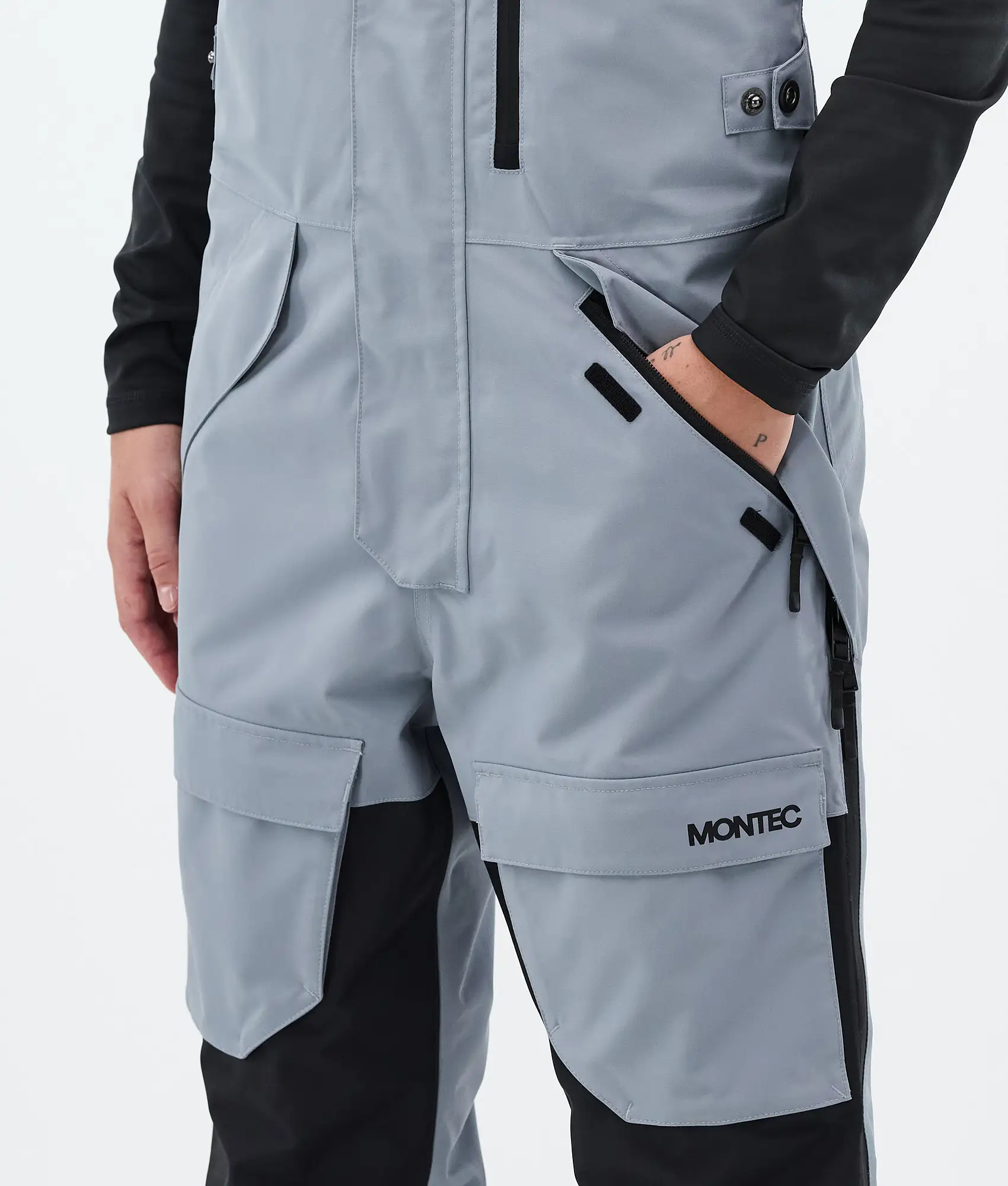 Fawk W Ski Pants Women Soft Blue/Black