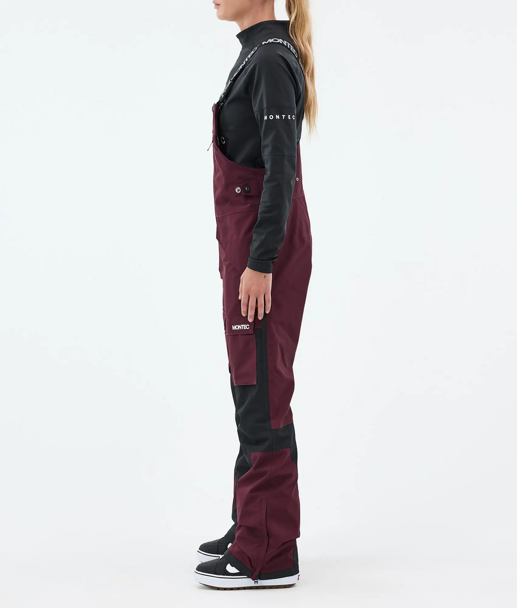 Fawk W Snowboard Pants Women Burgundy/Black