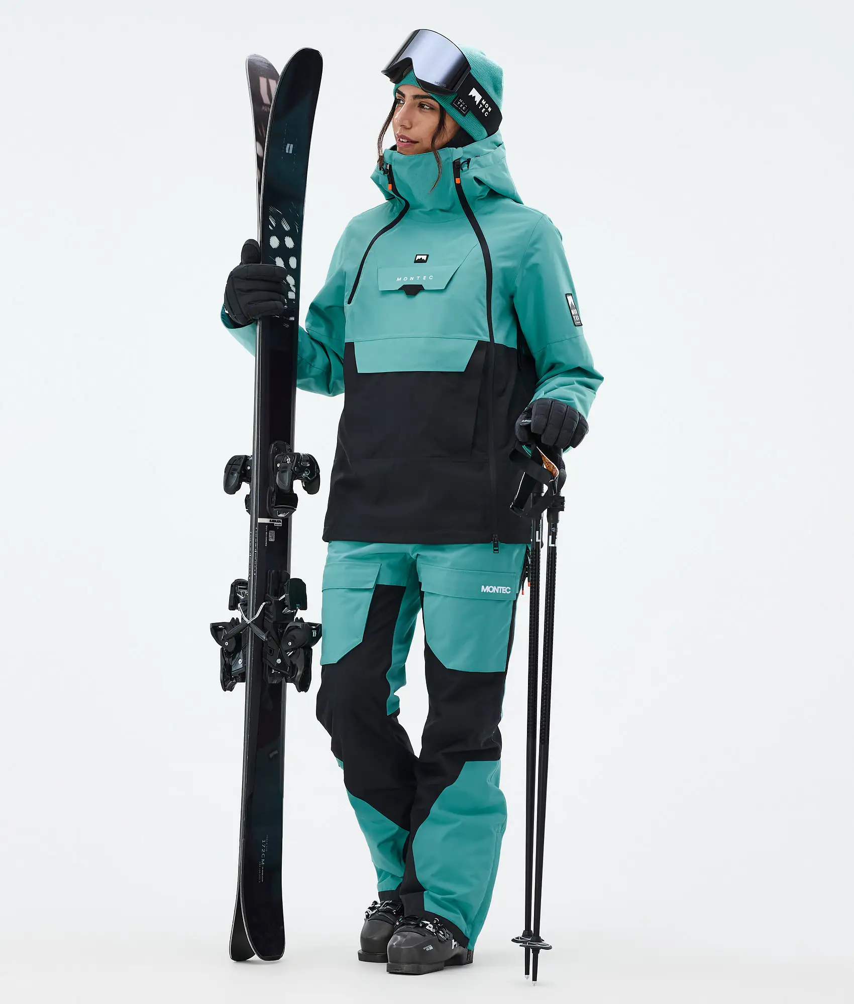 Fawk W Ski Pants Women Turquoise/Black