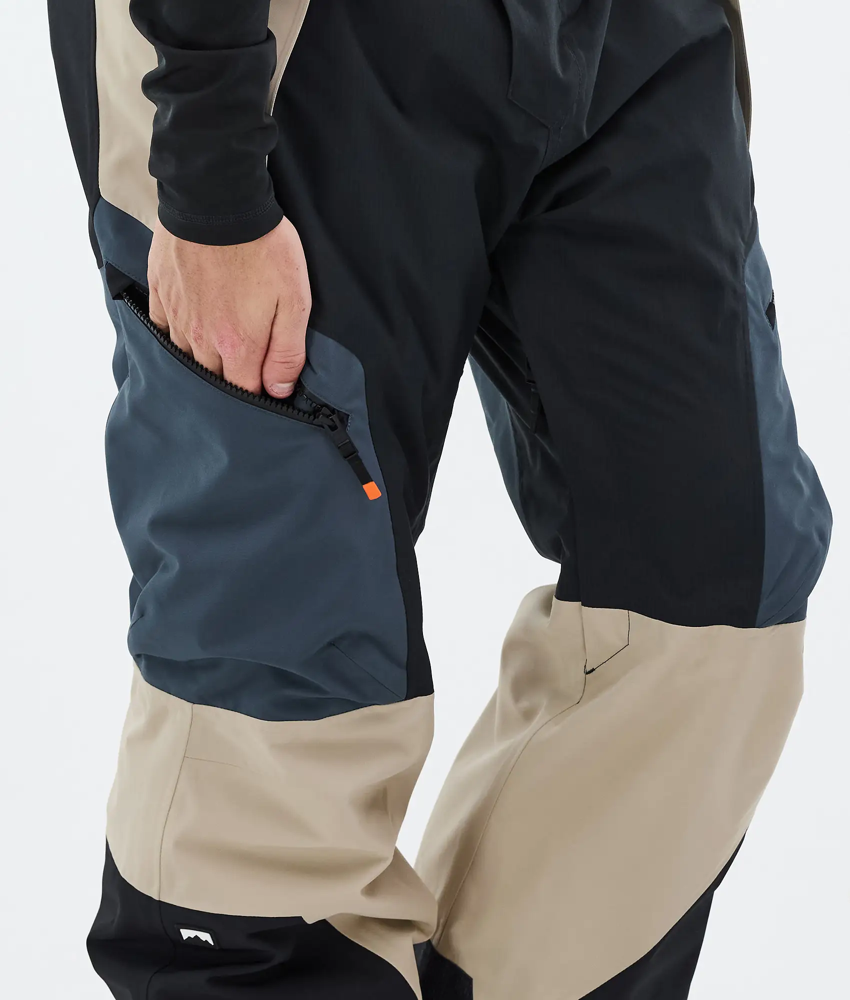 Dozer Ski Pants Men Metal Blue/Black/Sand