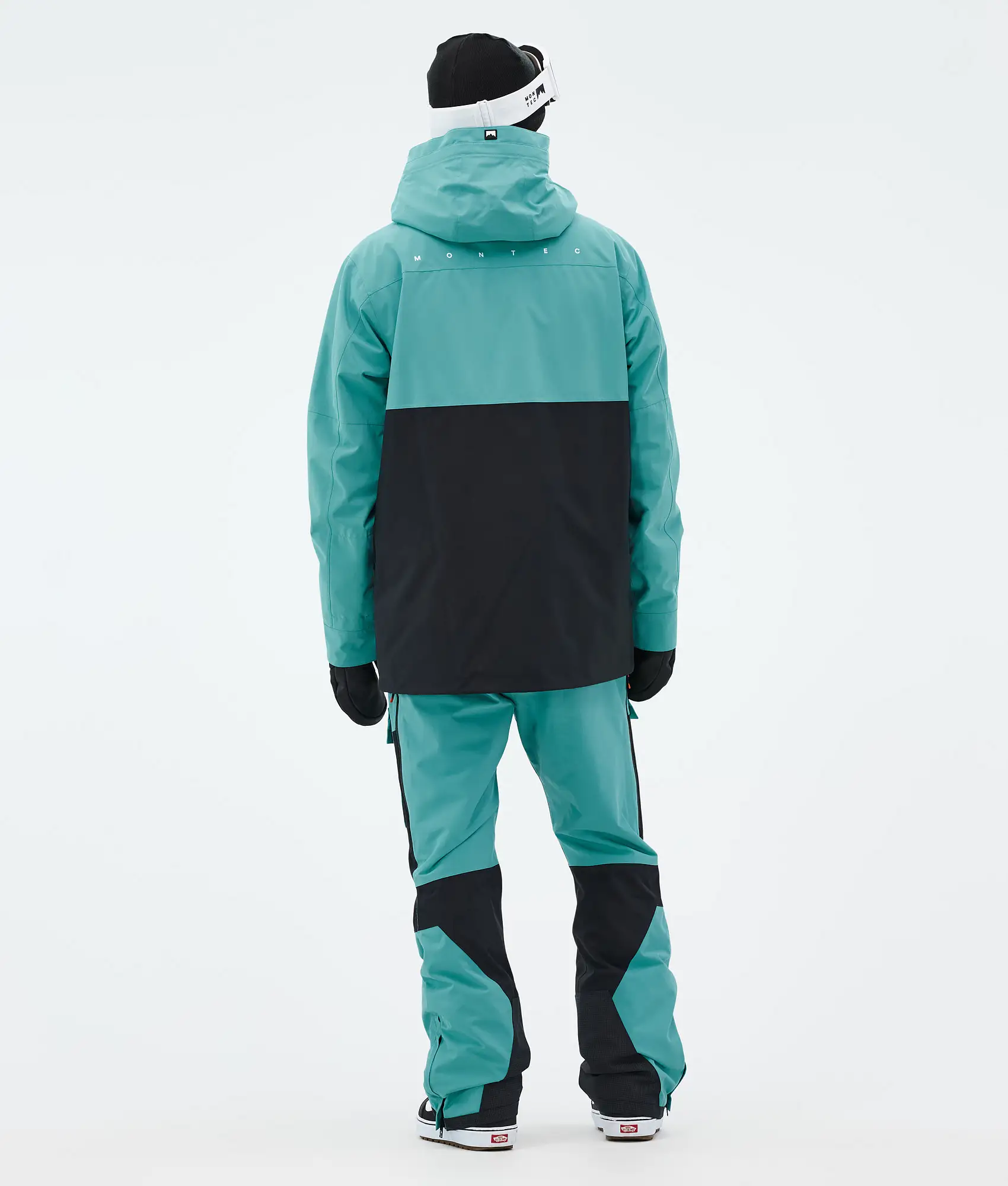 Doom Snowboard Jacket Men Turquoise/Black