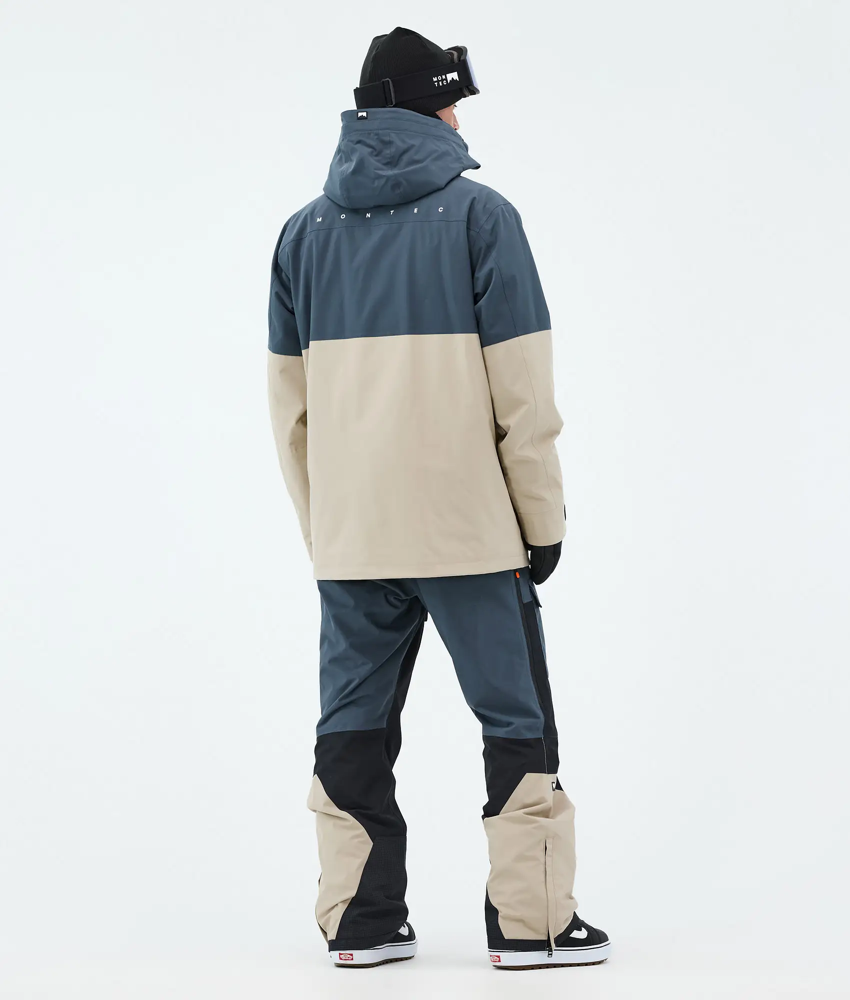 Doom/Fawk Snowboard Outfit Men Metal Blue/Black/Sand