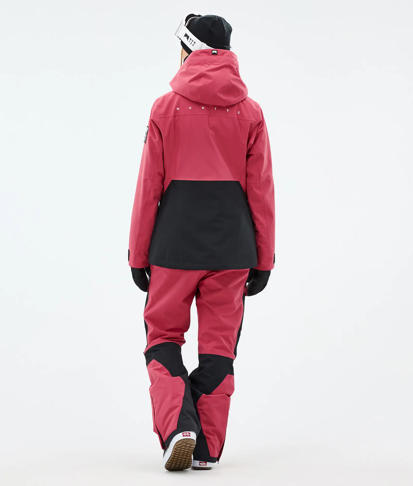 Moss W Snowboard Jacket Women Light Red/Black Renewed