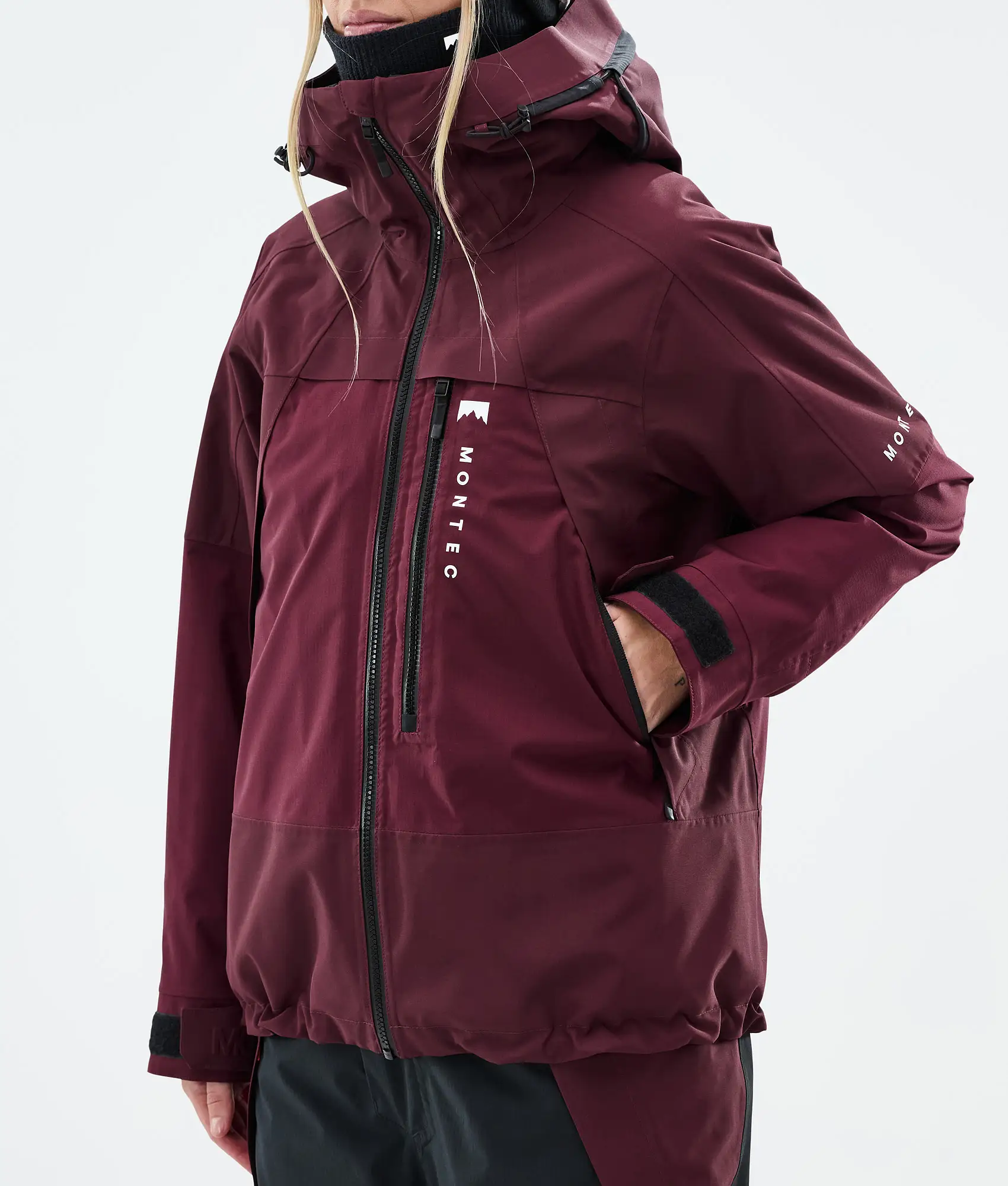 Oracle W Ski Jacket Women Burgundy