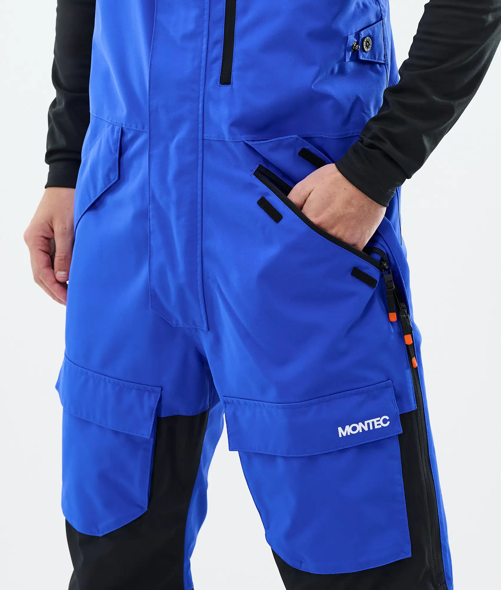 Fawk Ski Pants Men Cobalt Blue/Black