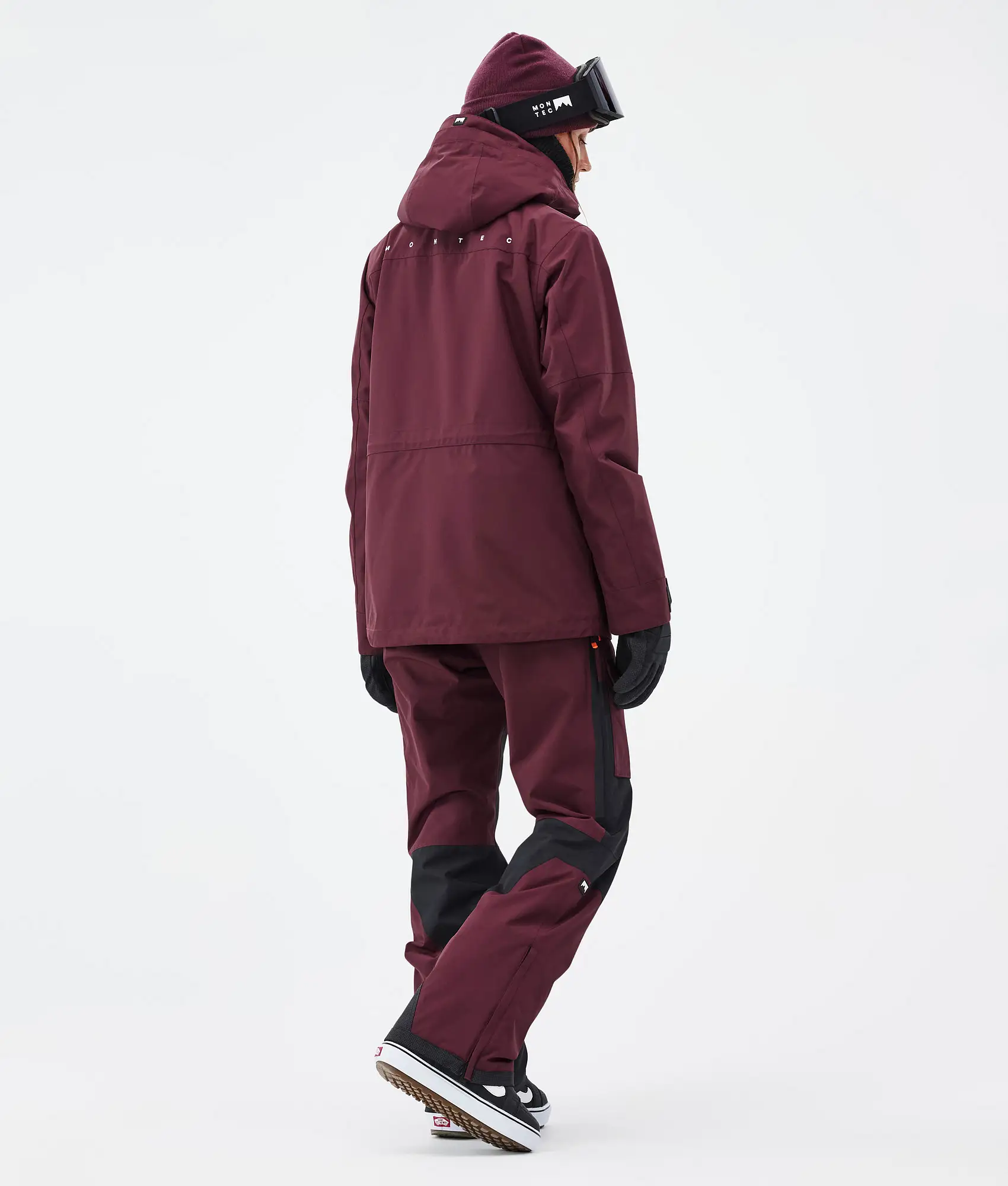 Fawk W Snowboard Jacket Women Burgundy