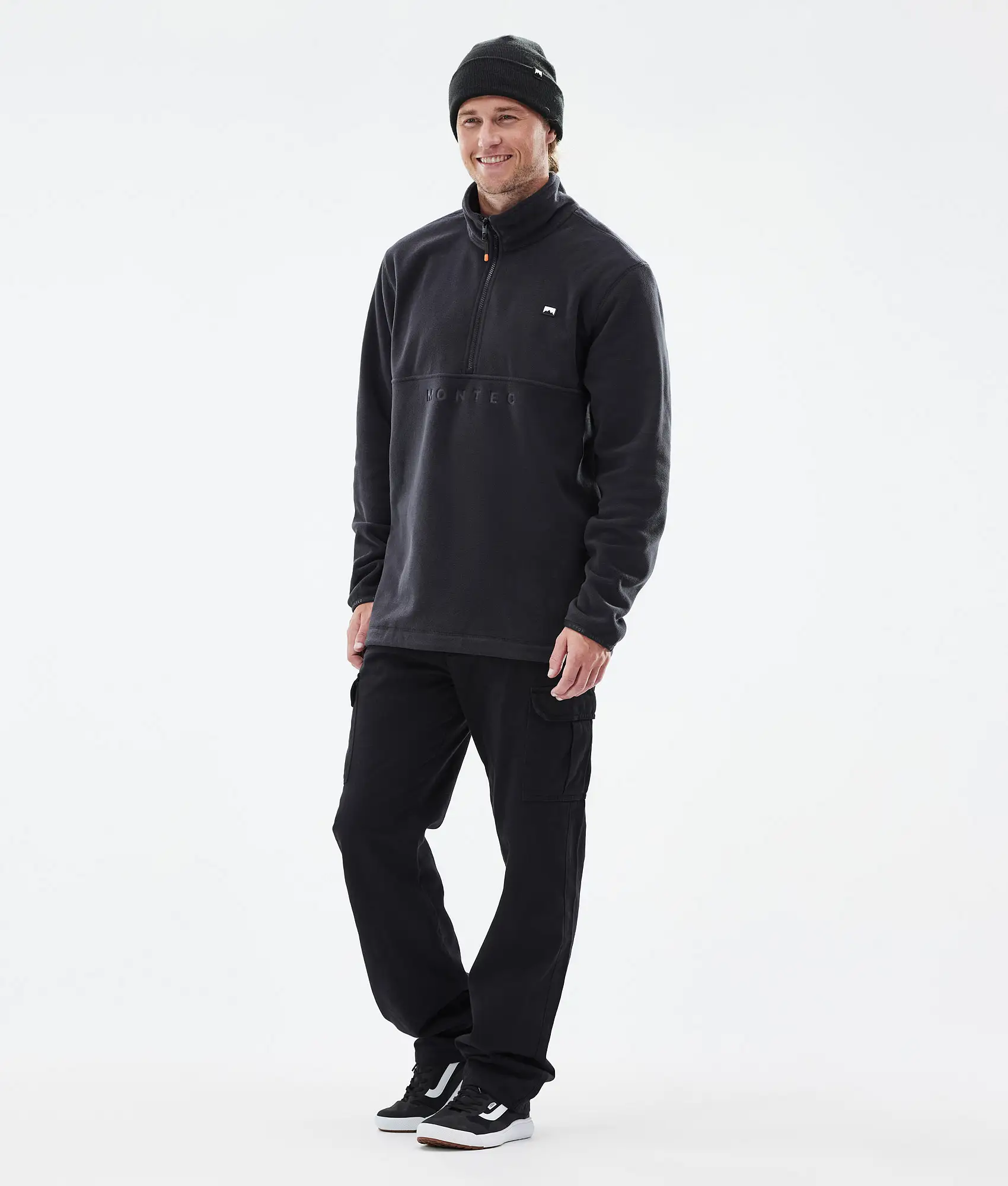 Echo Fleece Sweater Men Black