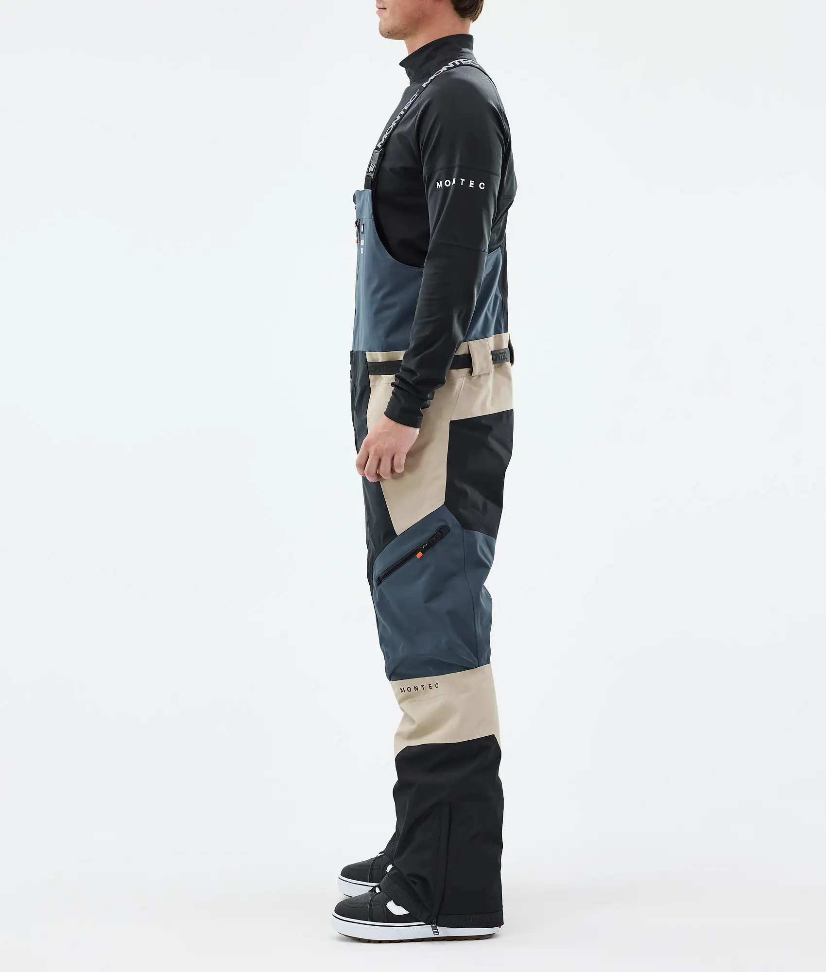 Dozer Snowboard Pants Men Metal Blue/Black/Sand