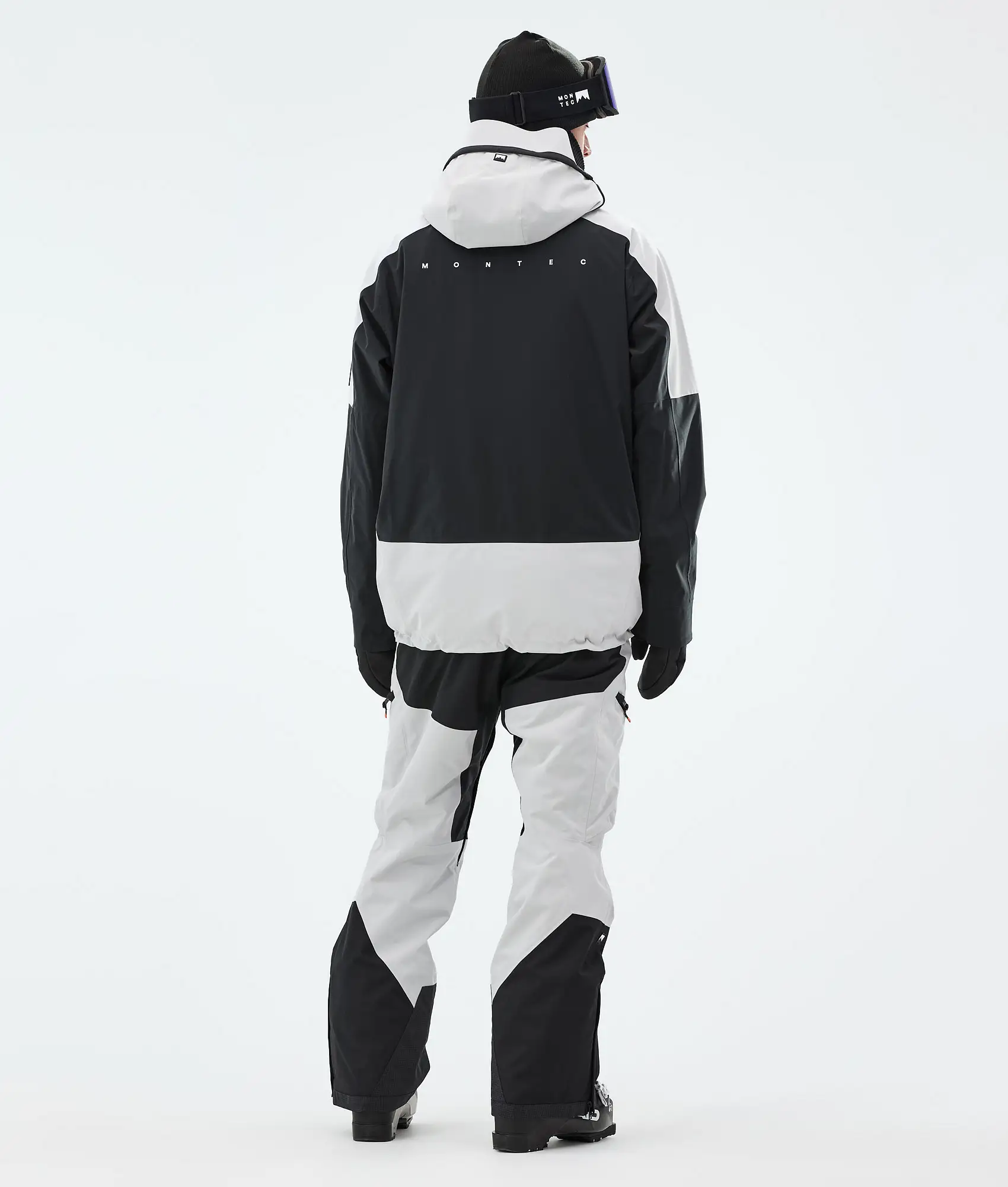 Morpheus Ski Jacket Men Light Grey/Black