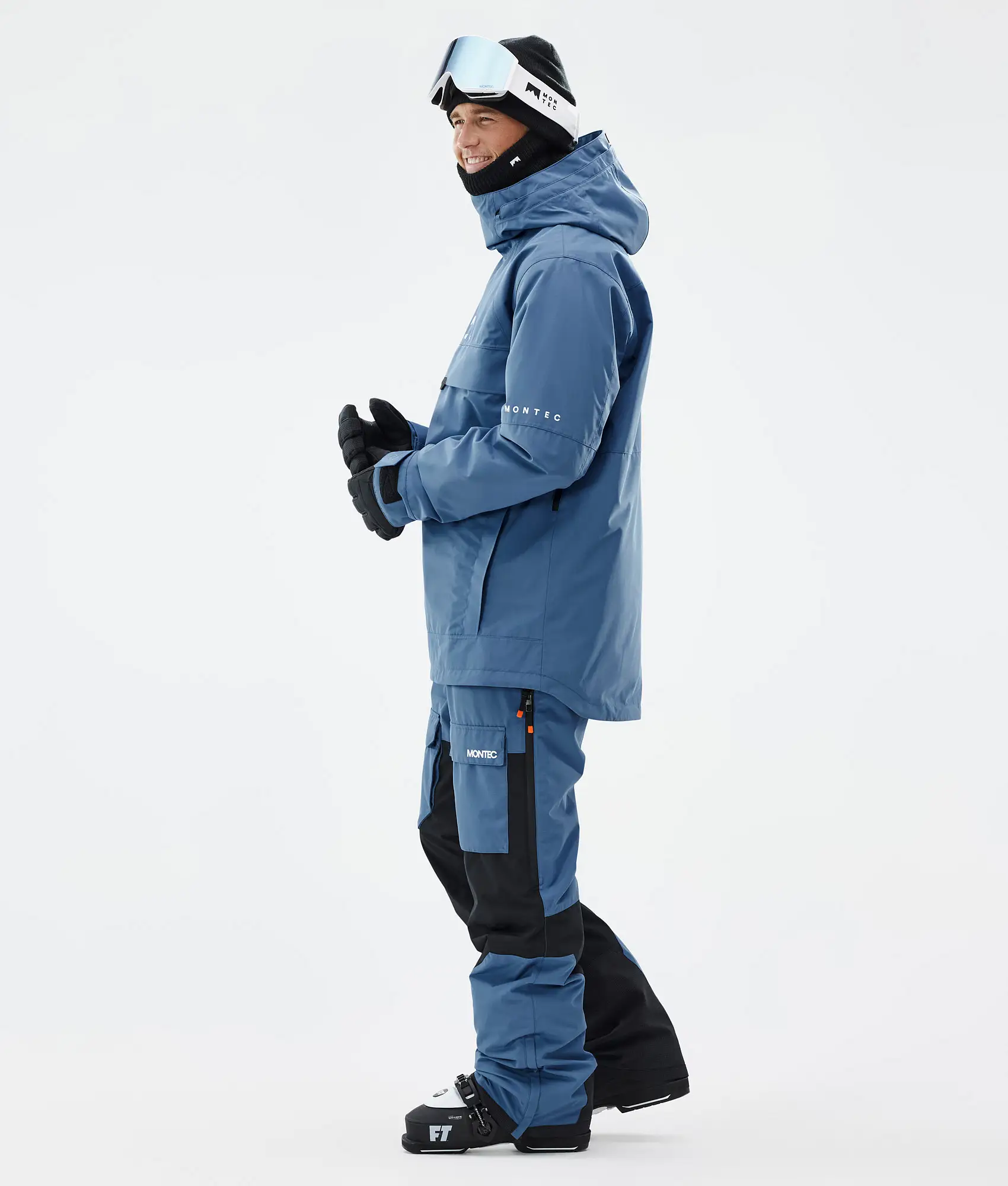 Dune Ski Jacket Men Blue Steel