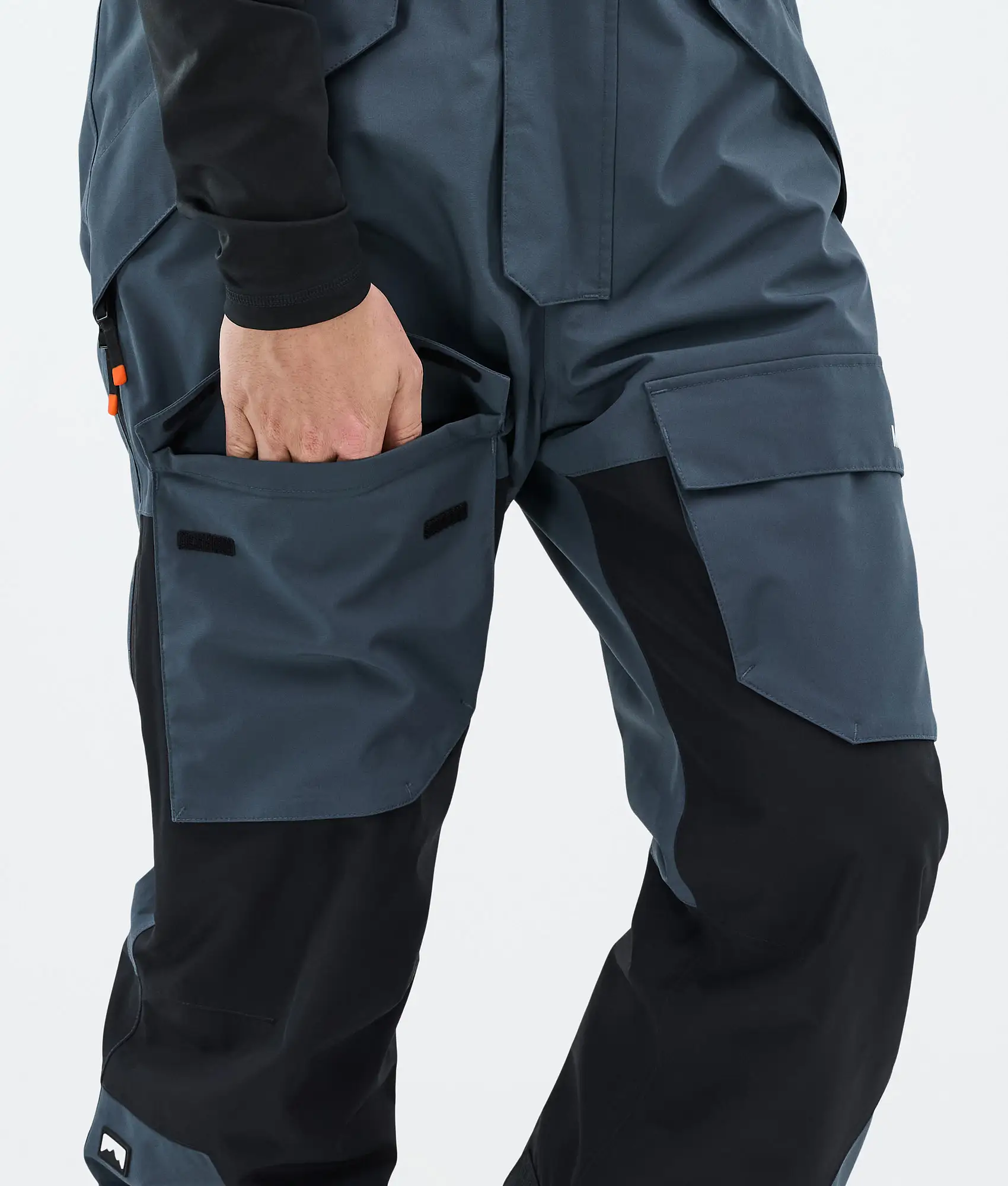 Fawk Snowboard Pants Men Metal Blue/Black