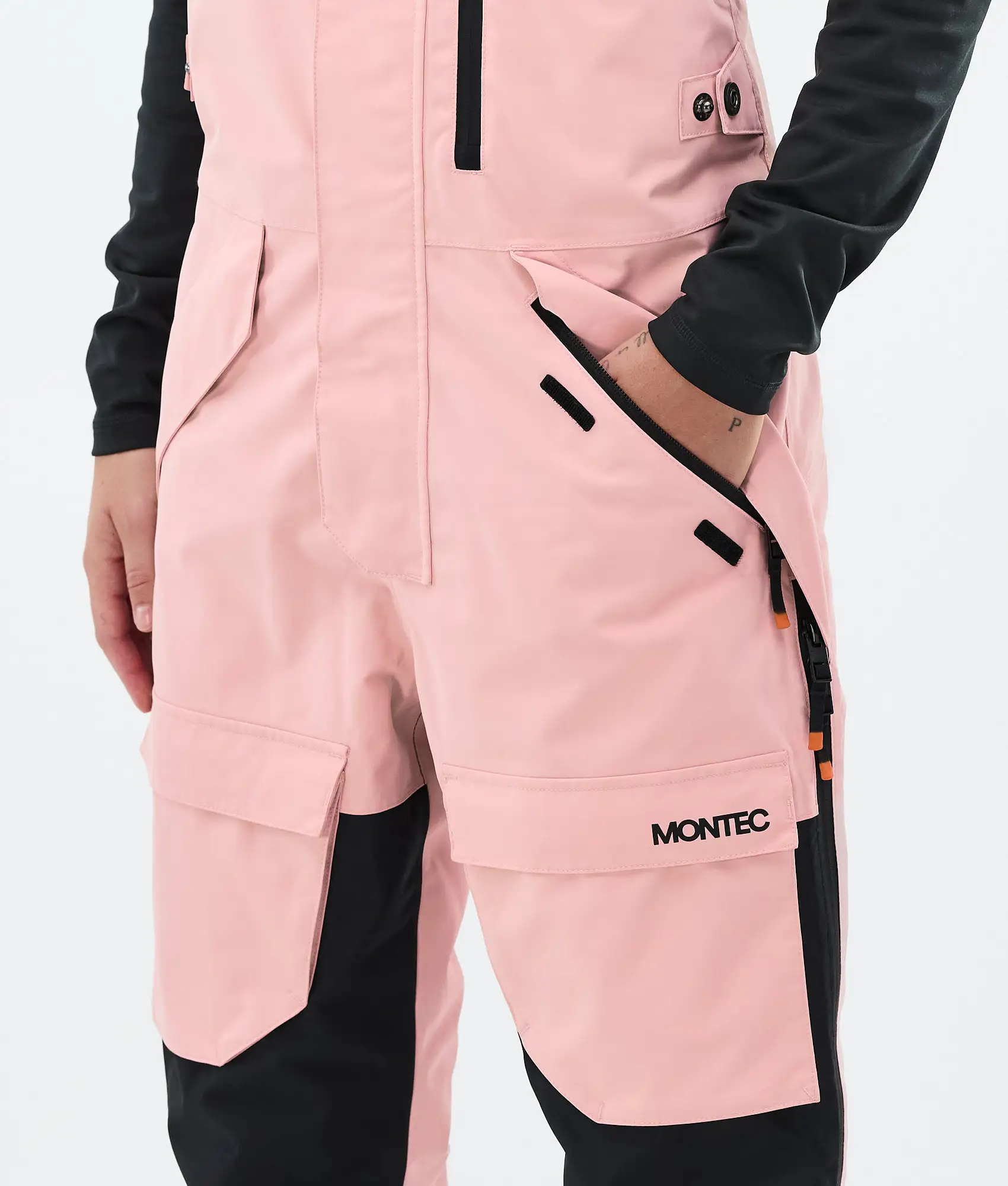 Fawk W Ski Pants Women Soft Pink/Black/Metal Blue