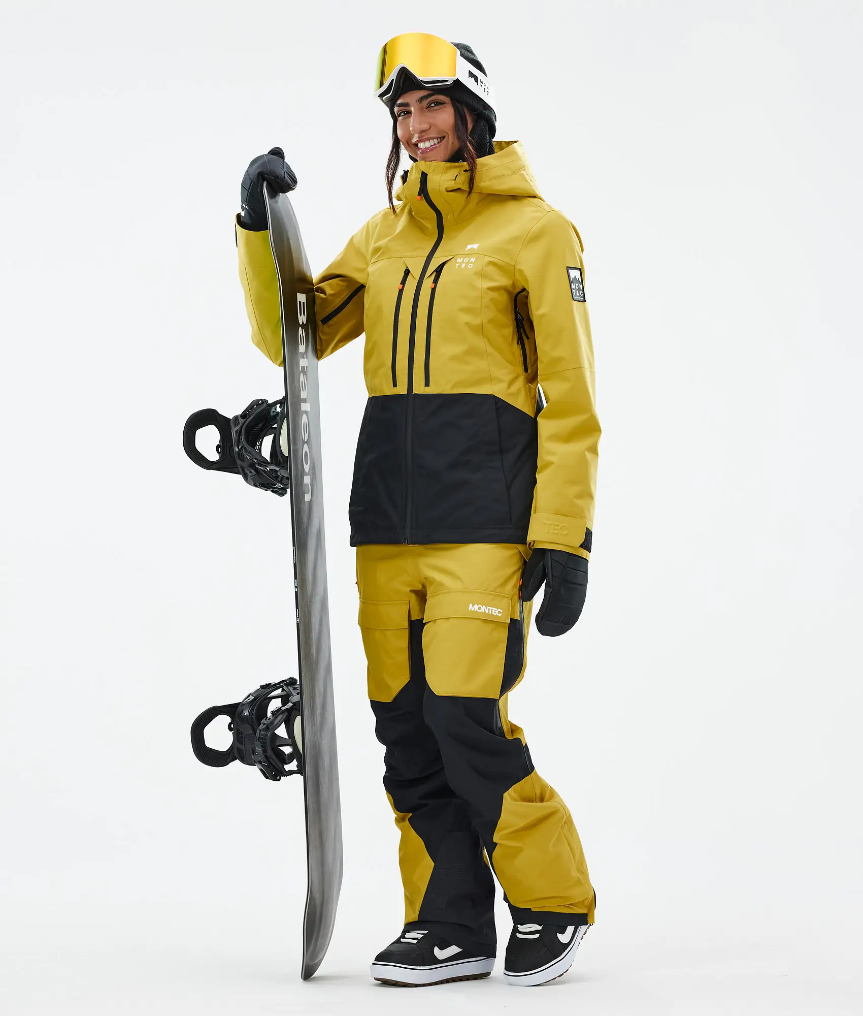 Fawk W Snowboard Pants Women Yellow/Black