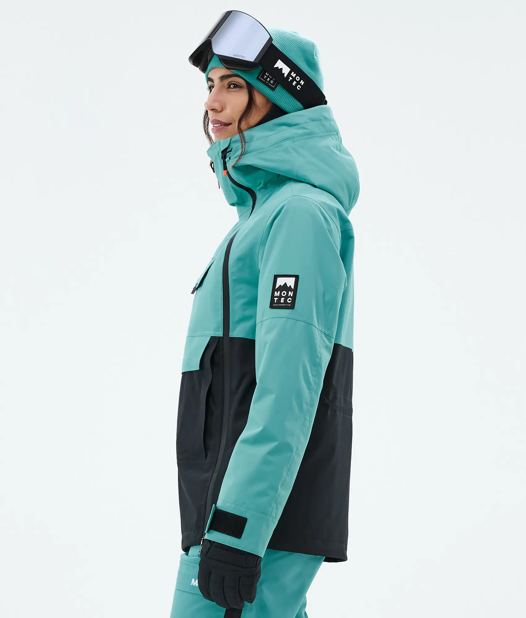 Doom W Snowboard Jacket Women Turquoise/Black