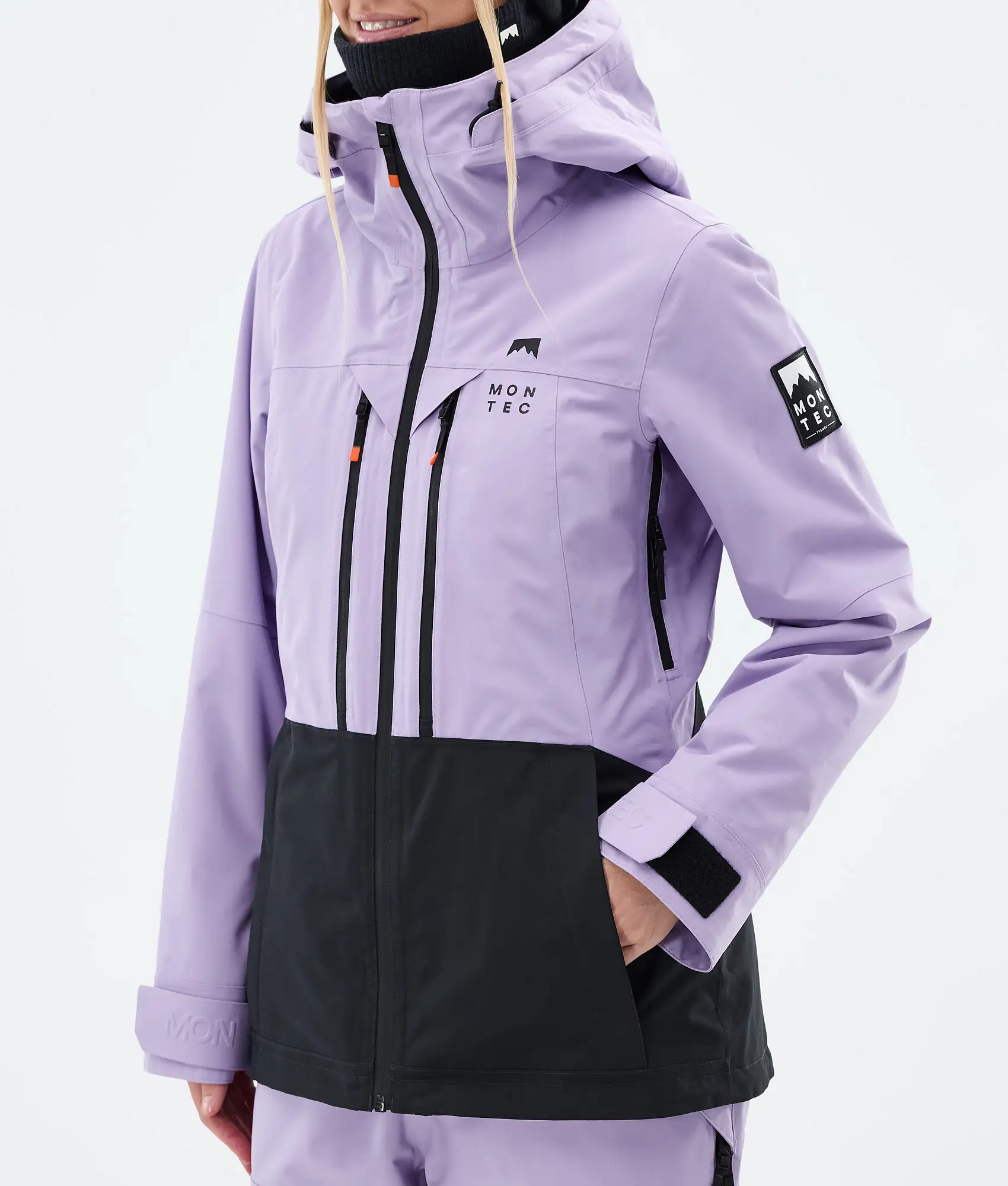 Moss W Snowboard Jacket Women Faded Violet/Black