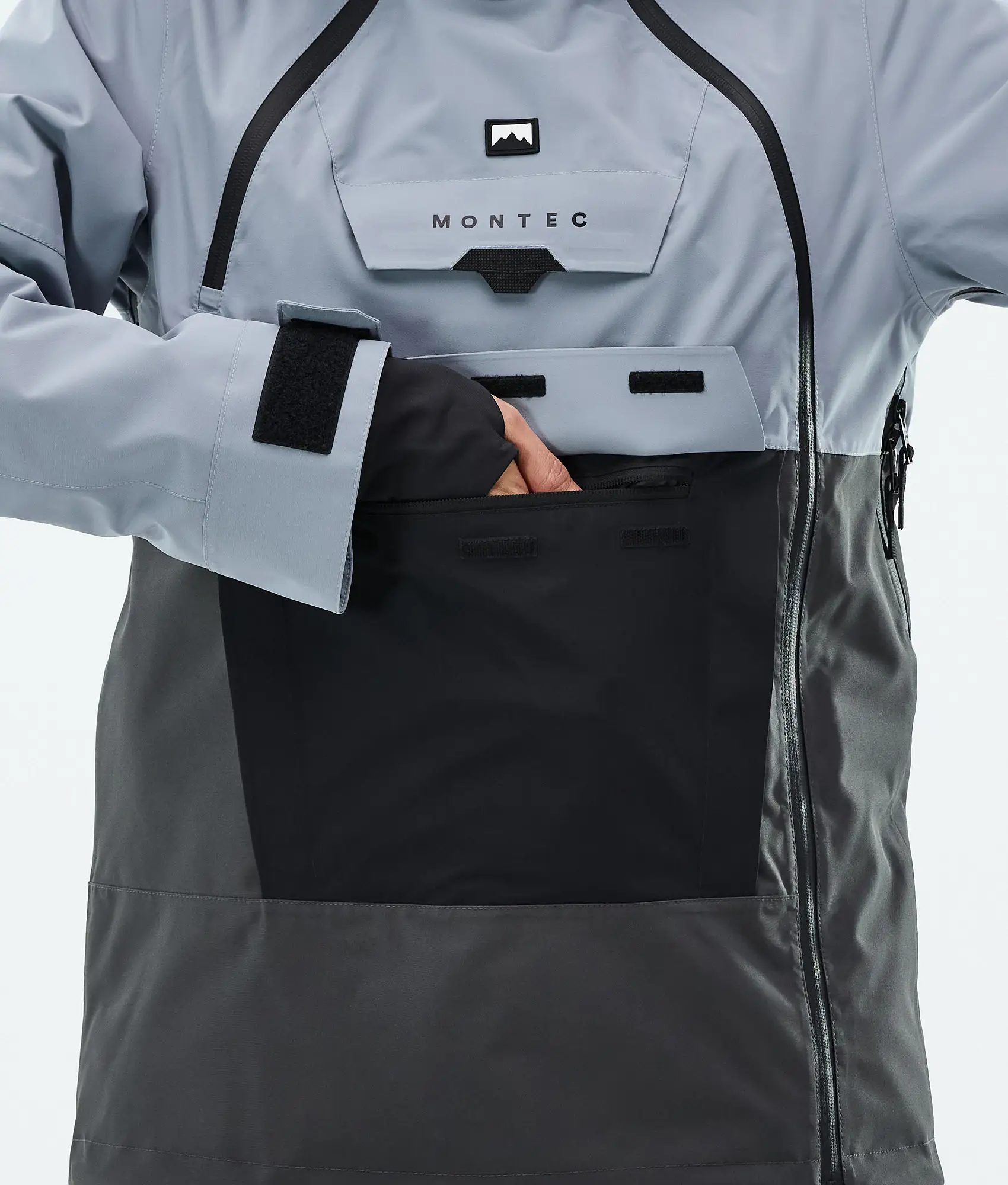 Doom W Ski Jacket Women Soft Blue/Black/Phantom