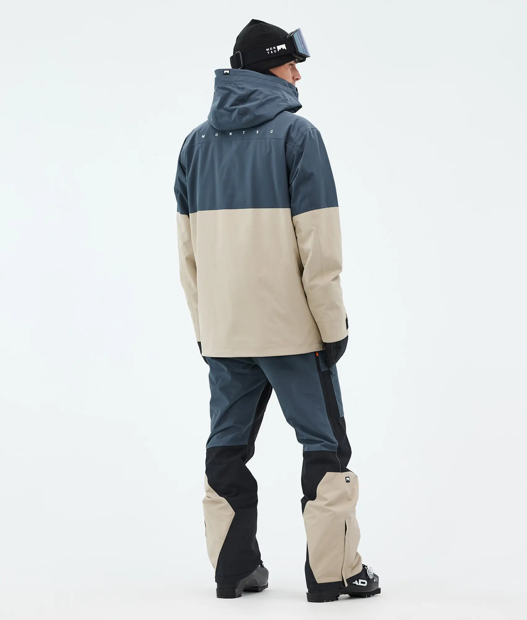 Doom Ski Jacket Men Metal Blue/Black/Sand