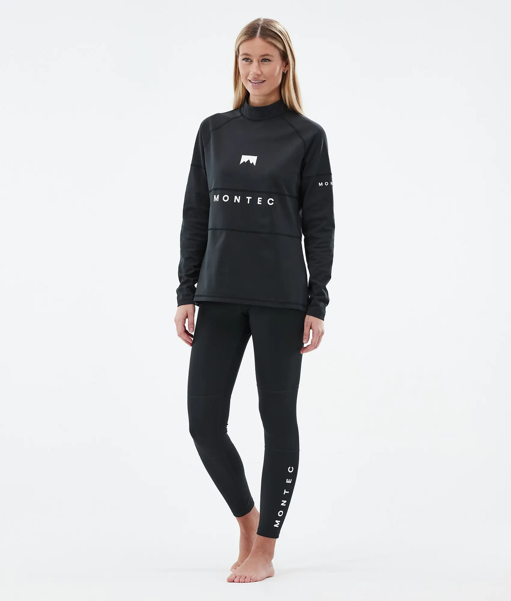 Alpha W Base Layer Top Women Black