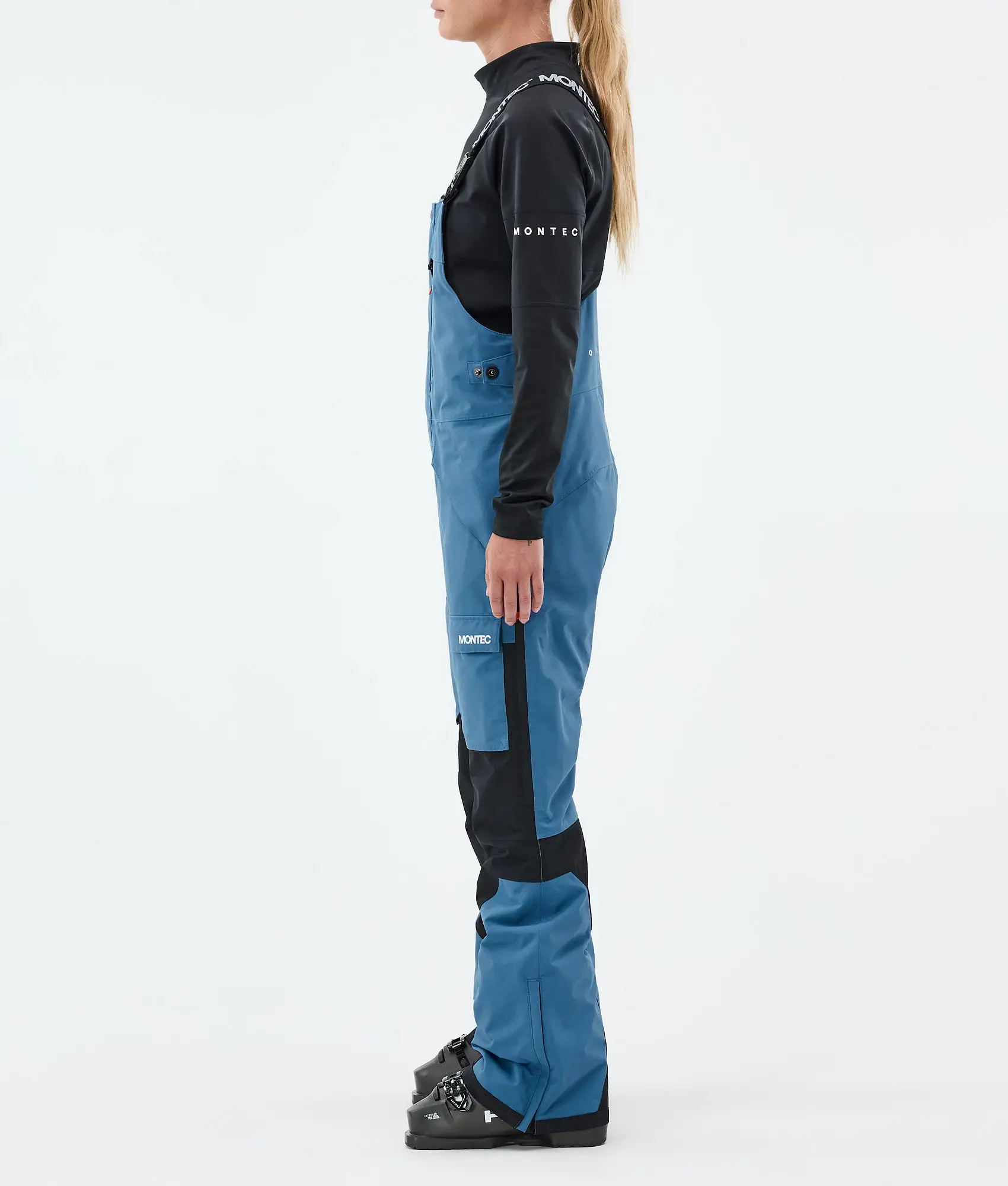 Fawk W Ski Pants Women Blue Steel/Black