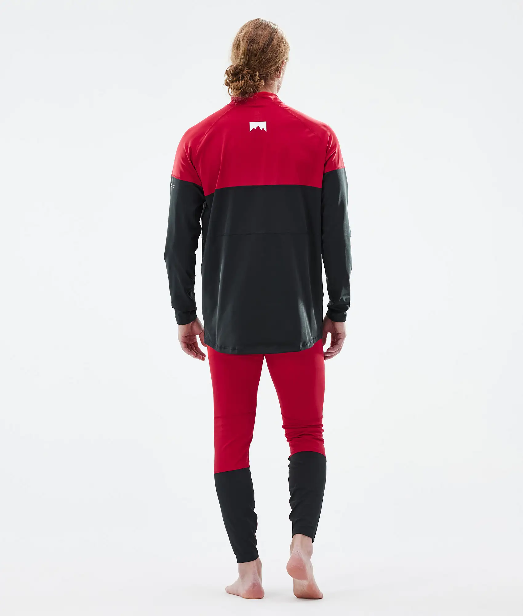 Alpha Base Layer Pant Men Deep Red/Black