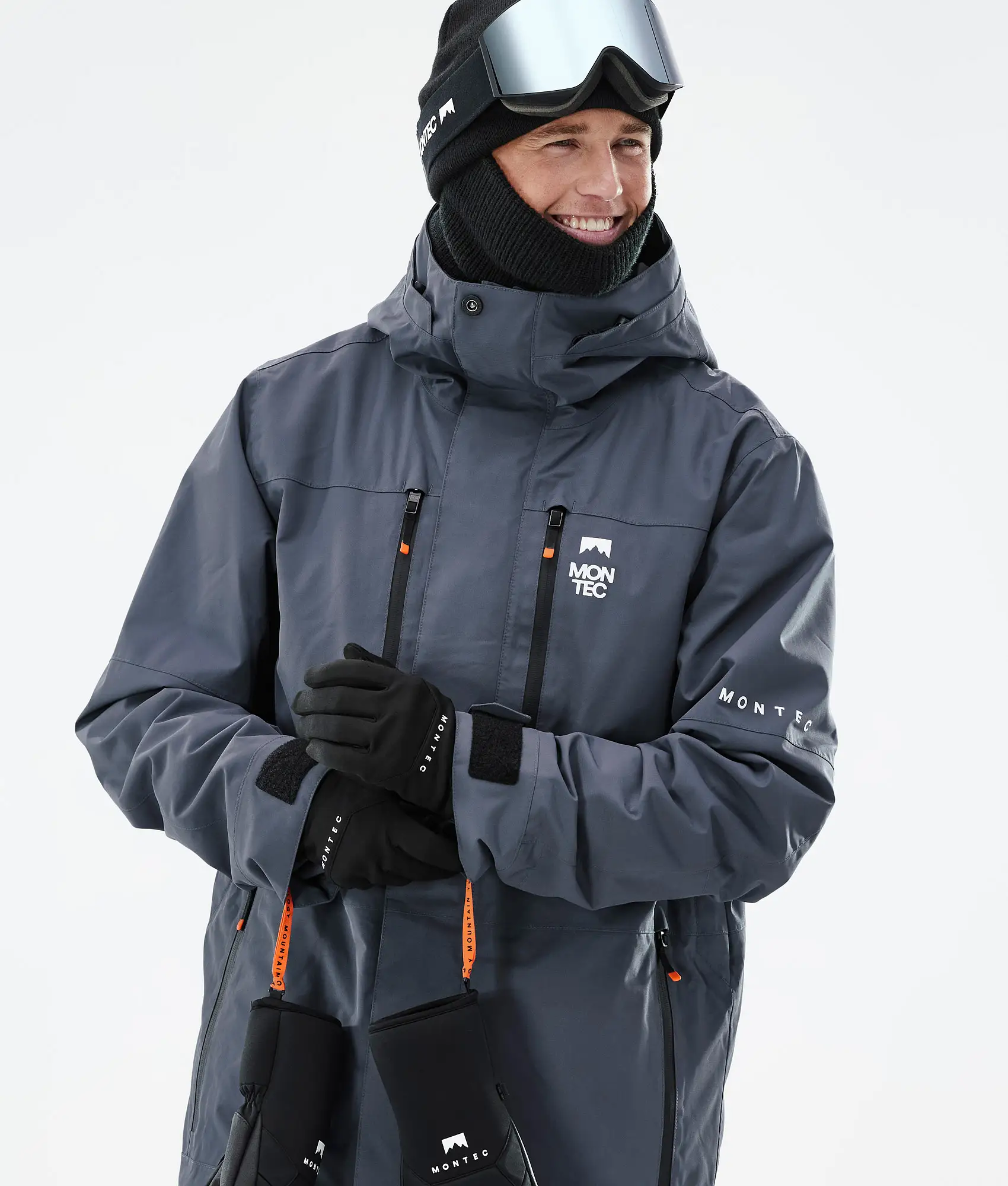 Fawk Snowboard Jacket Men Metal Blue