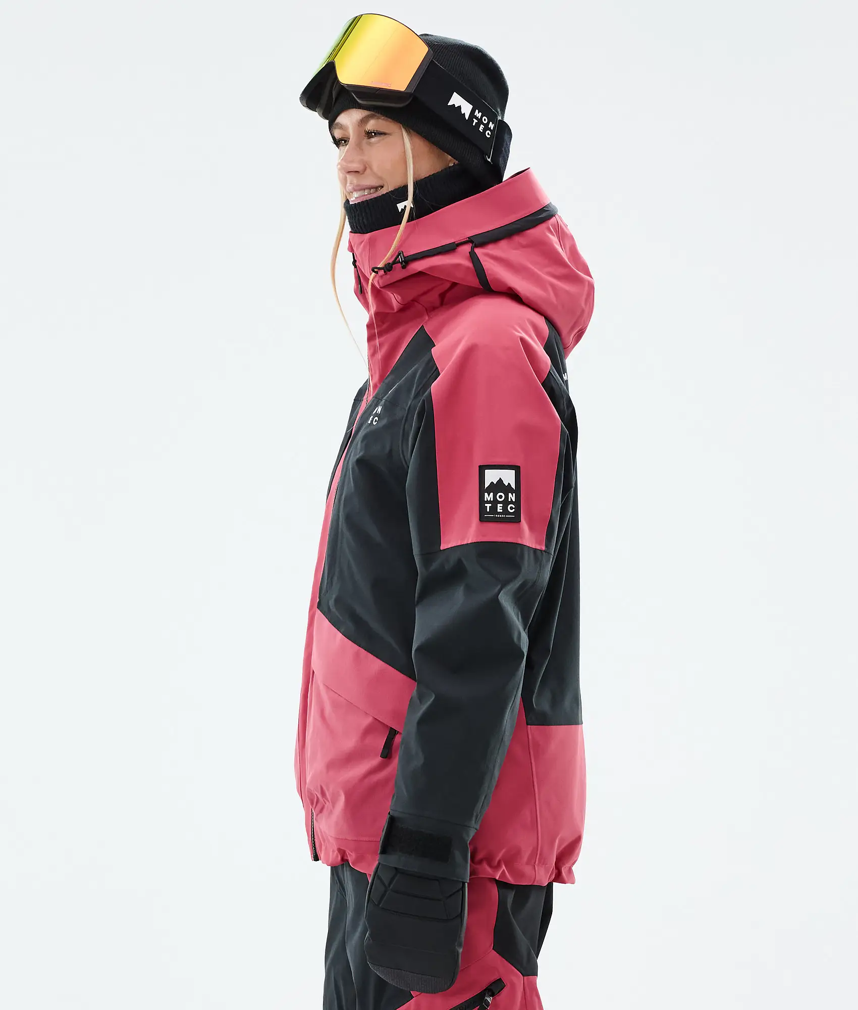 Morpheus W Snowboard Jacket Women Light Red/Black
