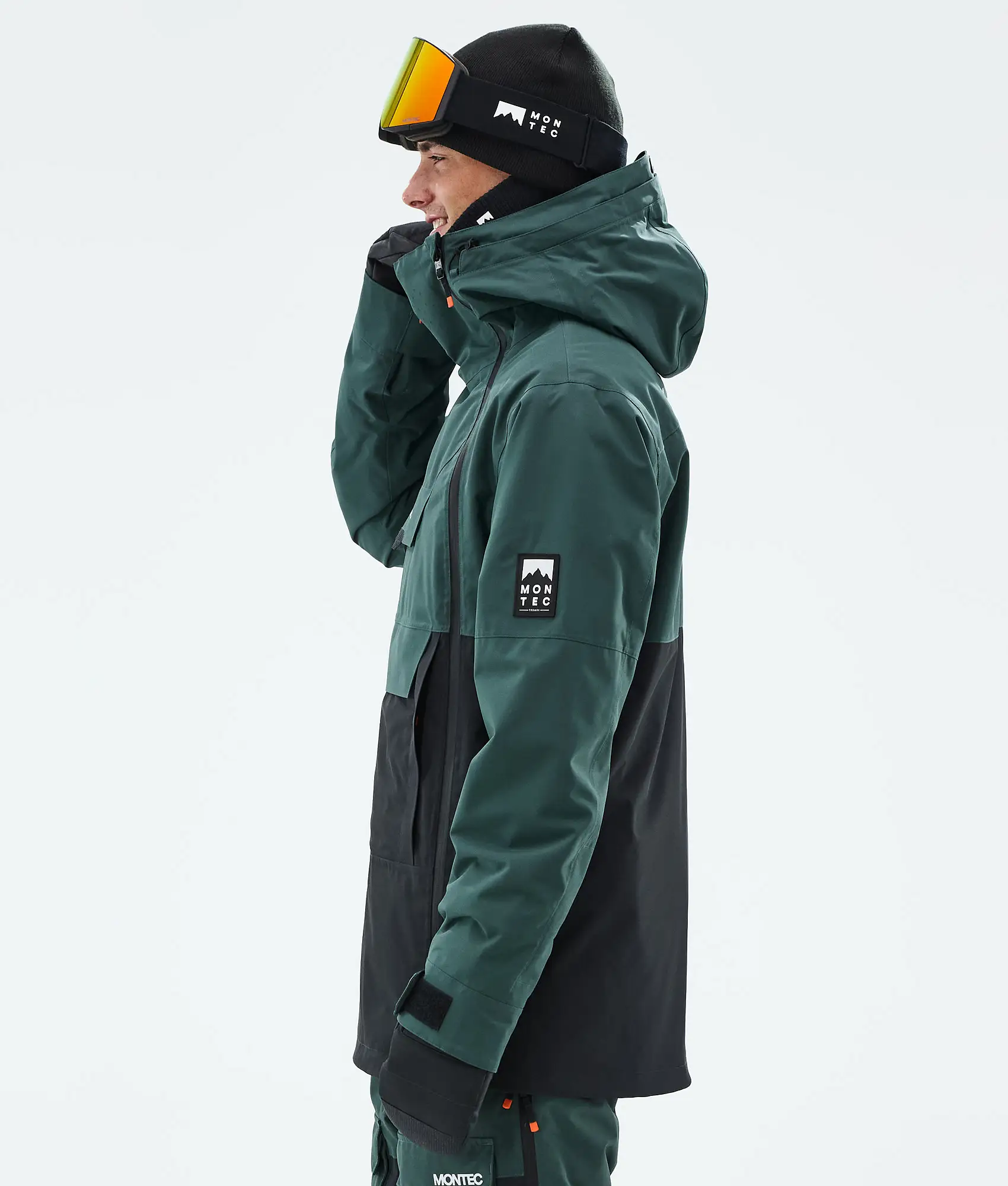 Doom Snowboard Jacket Men Dark Atlantic/Black Renewed