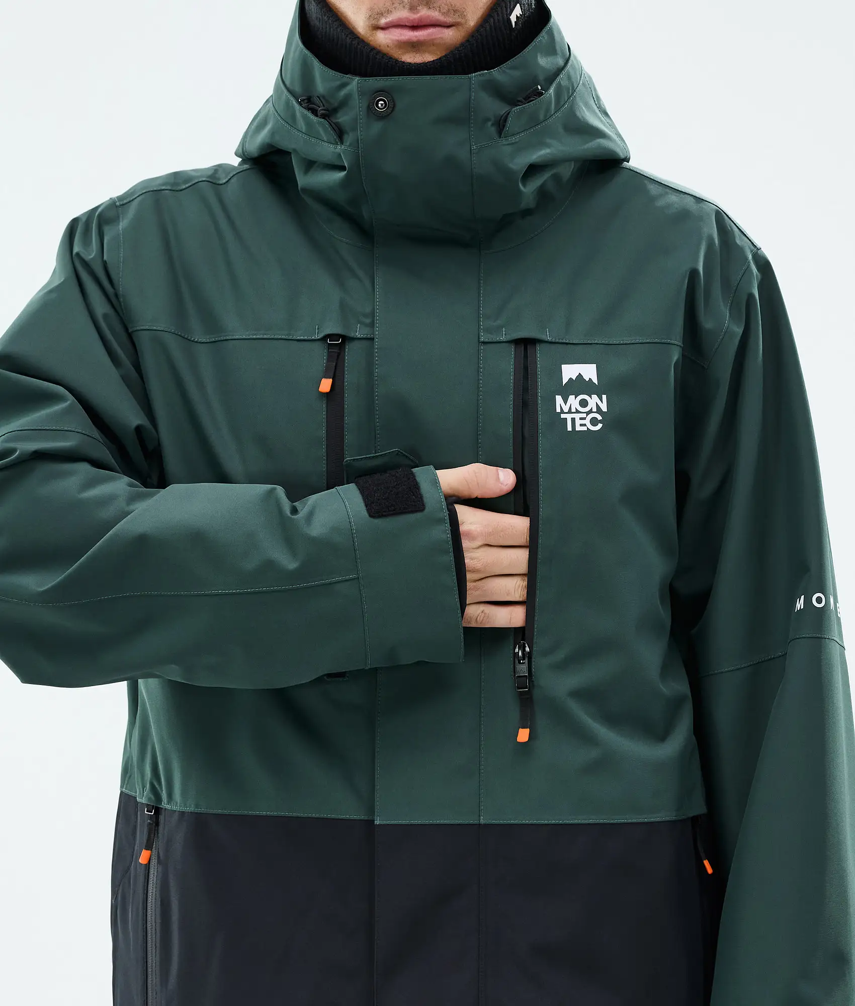 Fawk Snowboard Jacket Men Dark Atlantic/Black Renewed